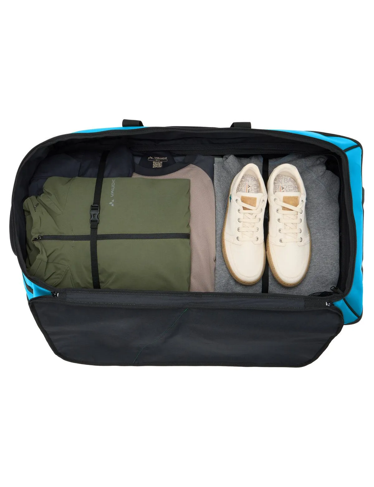 Vaude Reisetasche mit Rollen Rotuma 90 azure