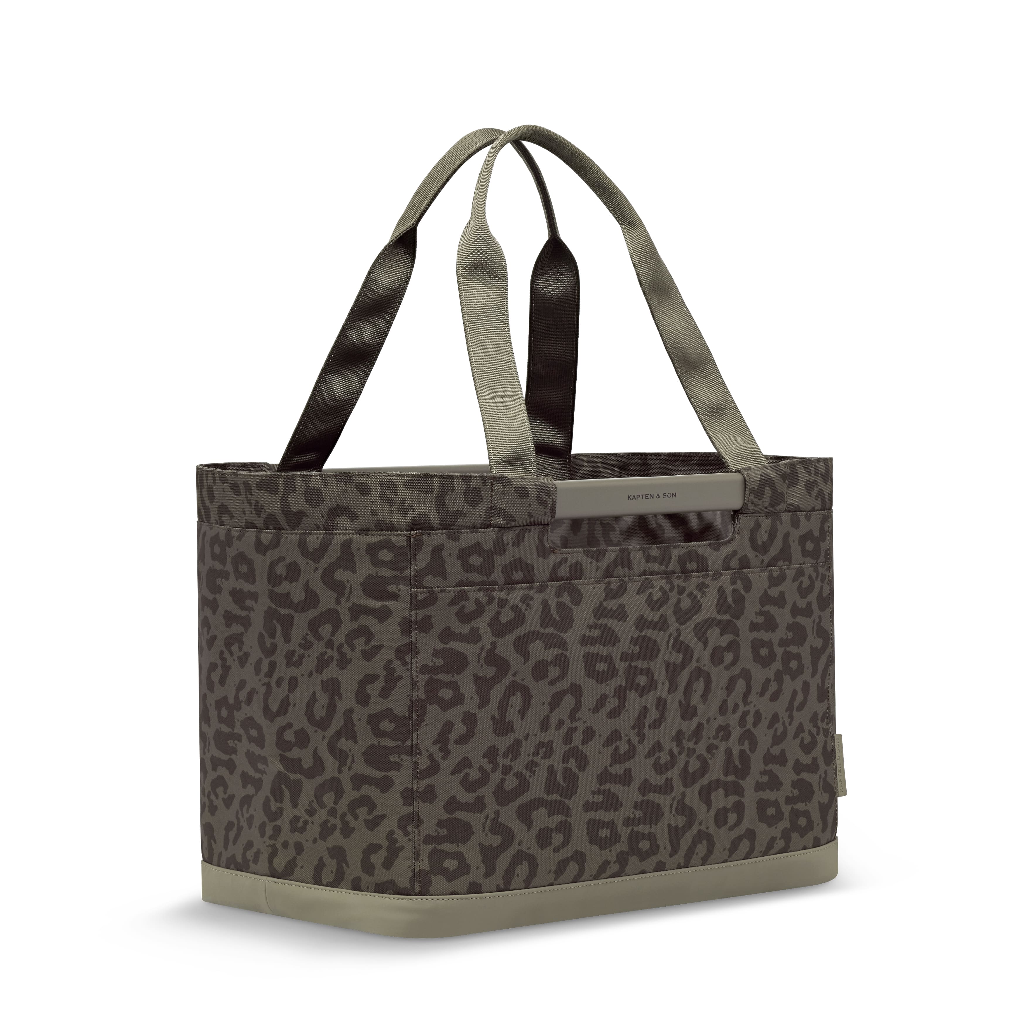 Kapten & Son Vaasa Shopping Basket Leo Dark Brown