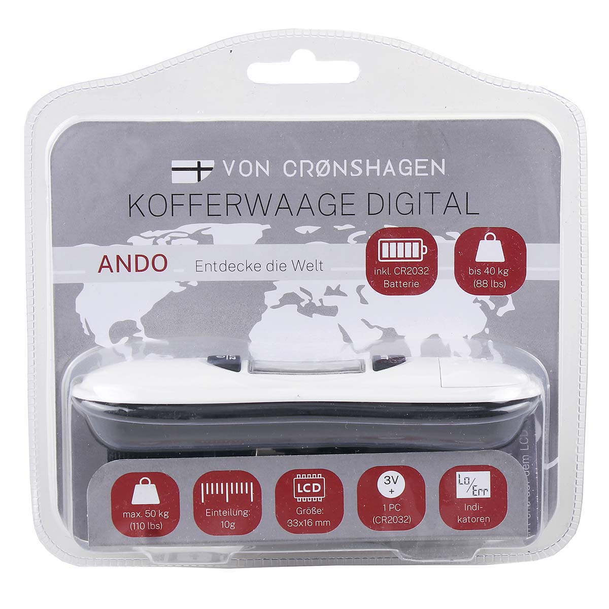von Cronshagen Kofferwaage digital