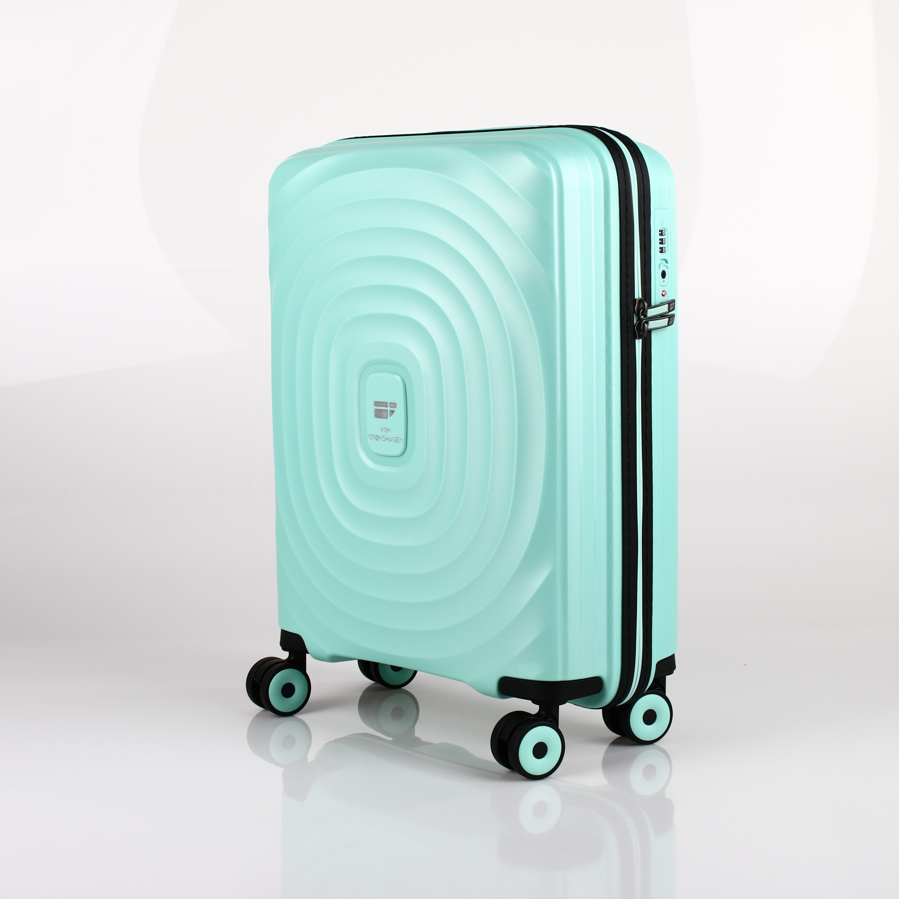 Von Crønshagen Trolley Mogens 55cm aqua