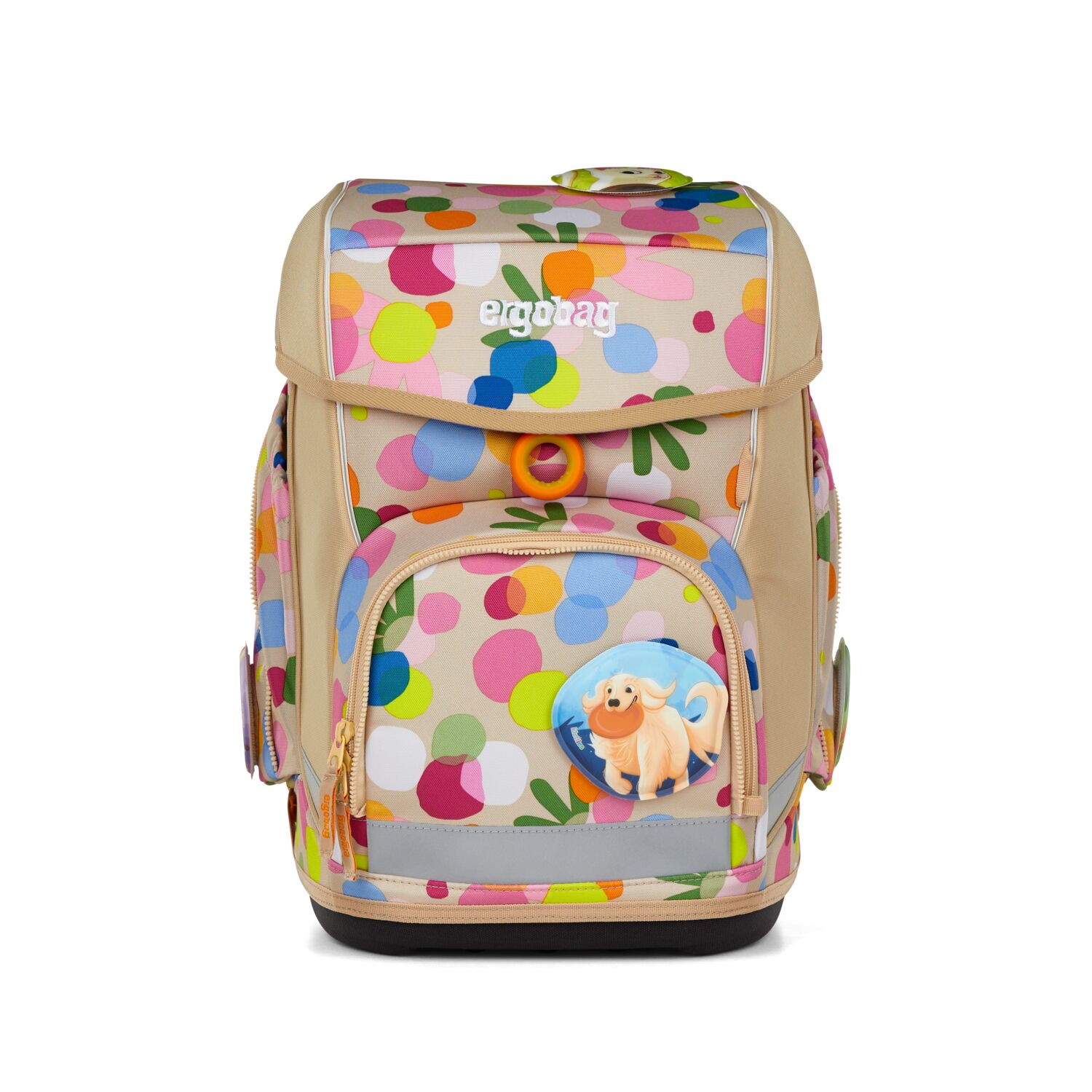 Ergobag Cubo Schulranzen-Set Flower Powbär 2025