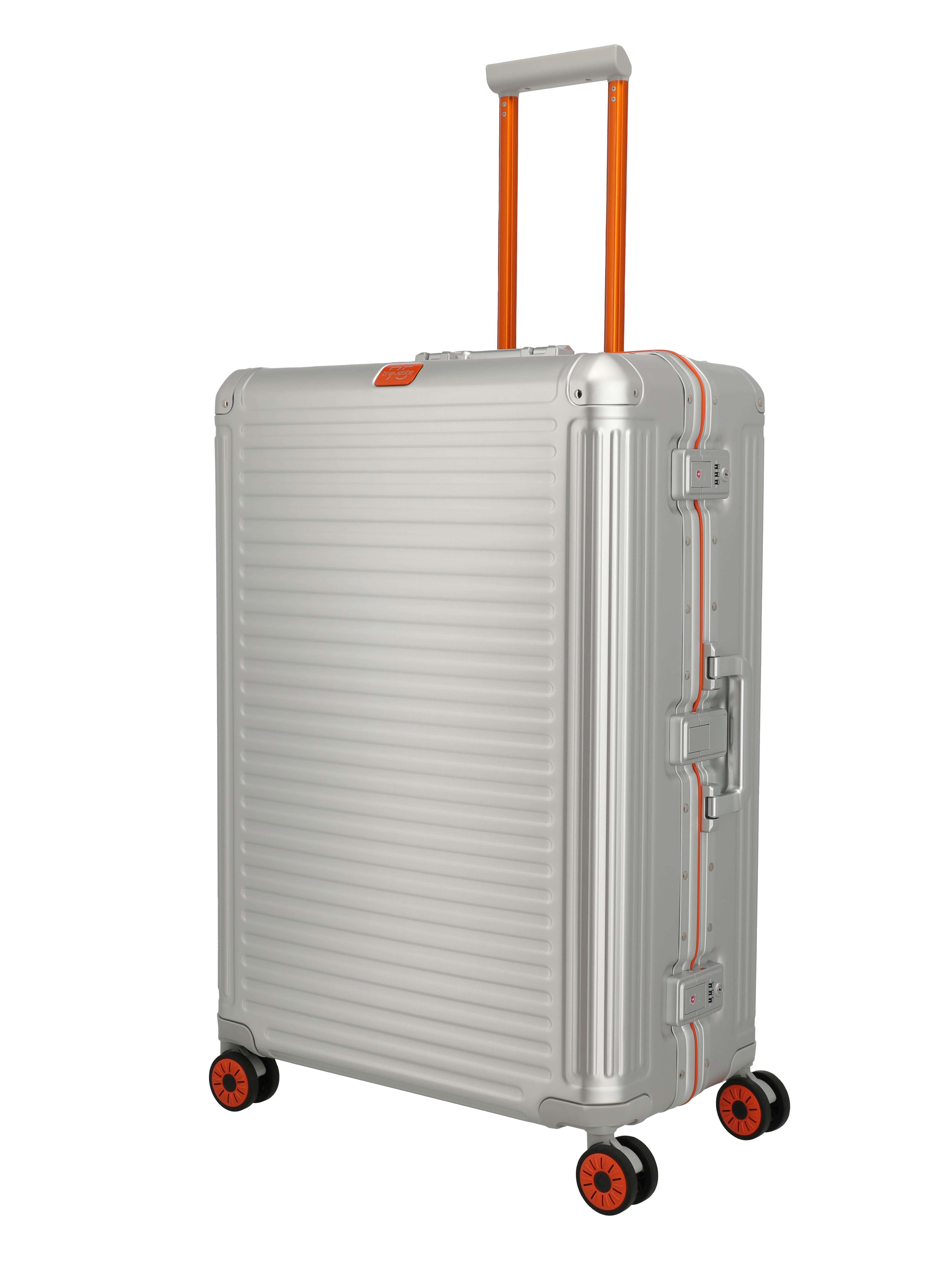 Travelite Trolley Next L 75 Jahre Edition silber-orange