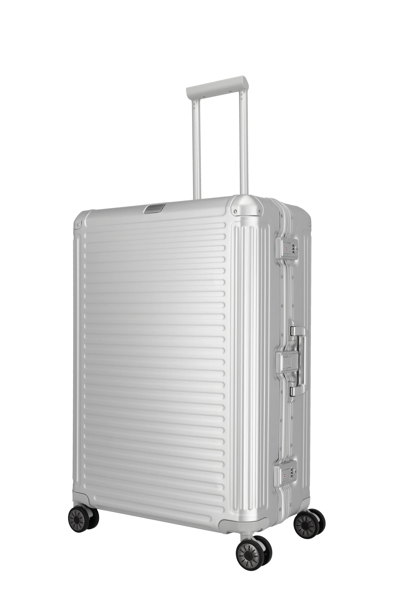 Travelite Next 2.0 Aluminium Trolley 77cm silber