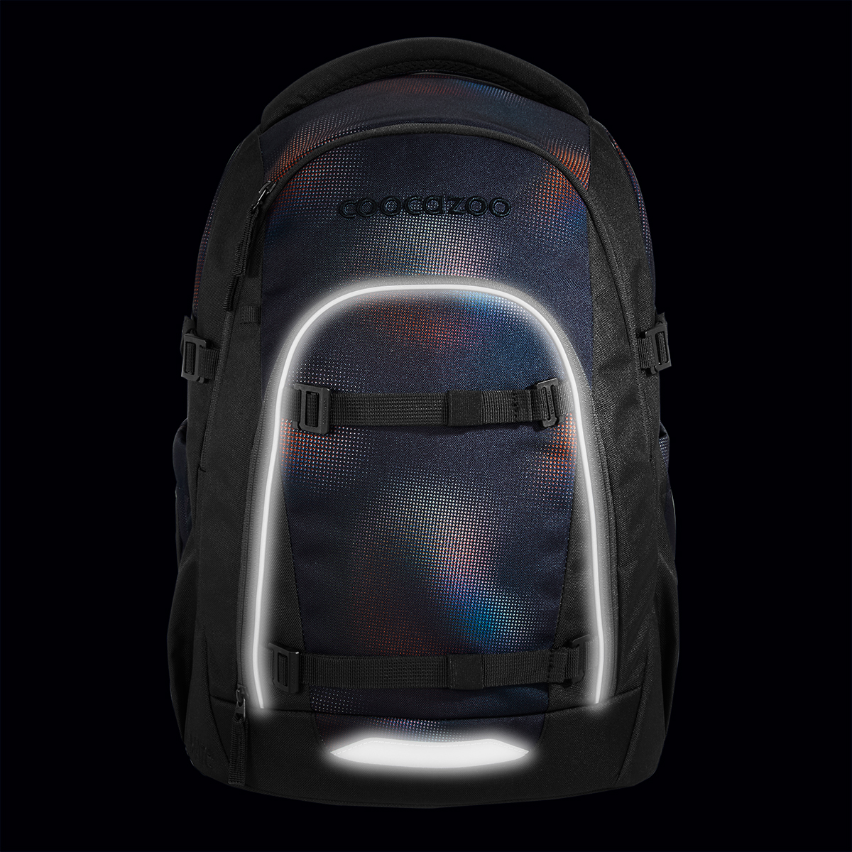 Coocazoo Schulrucksack MATE Rainbow Illusion