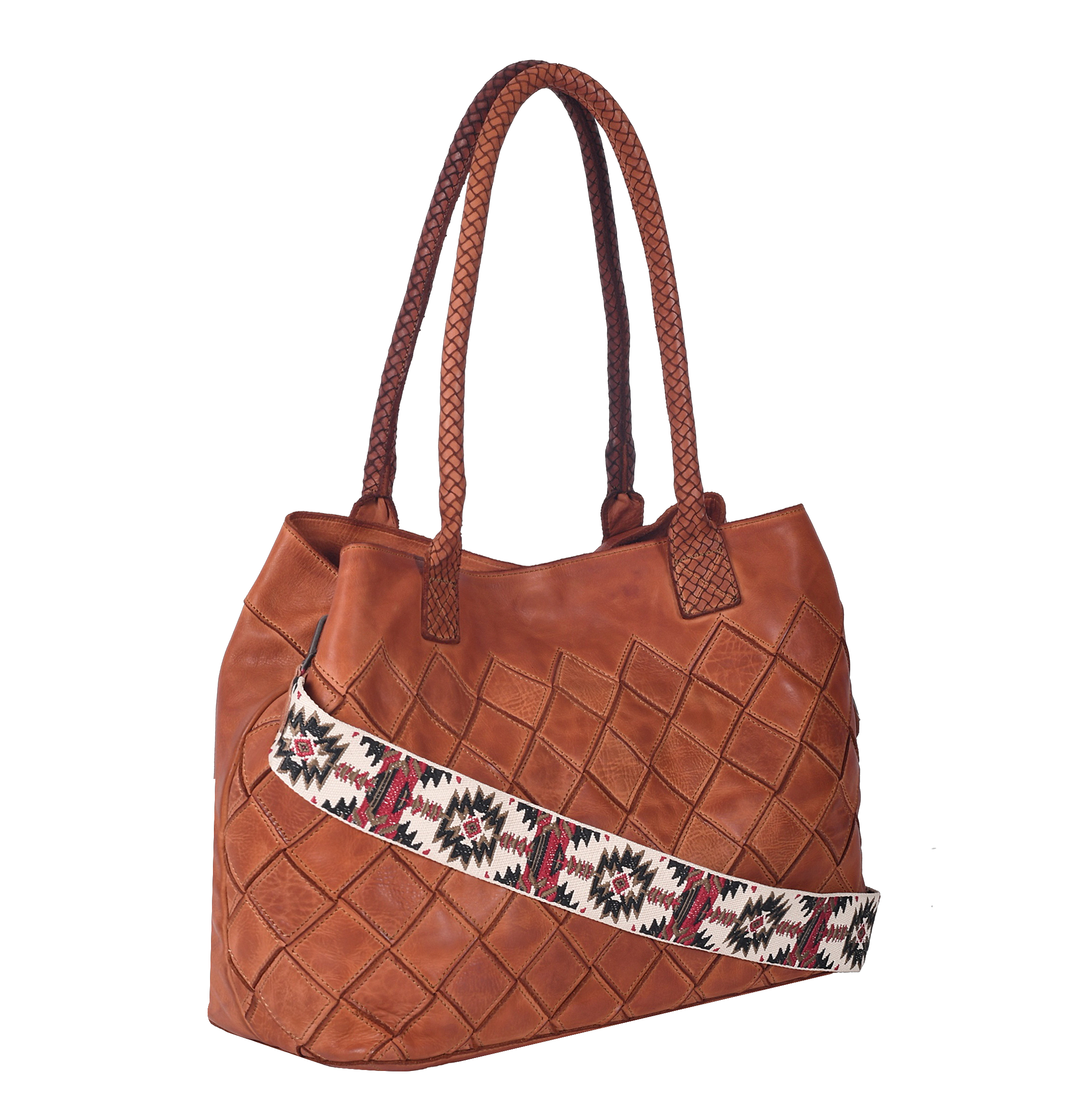 Harbour2nd Shopper Leontina cognac