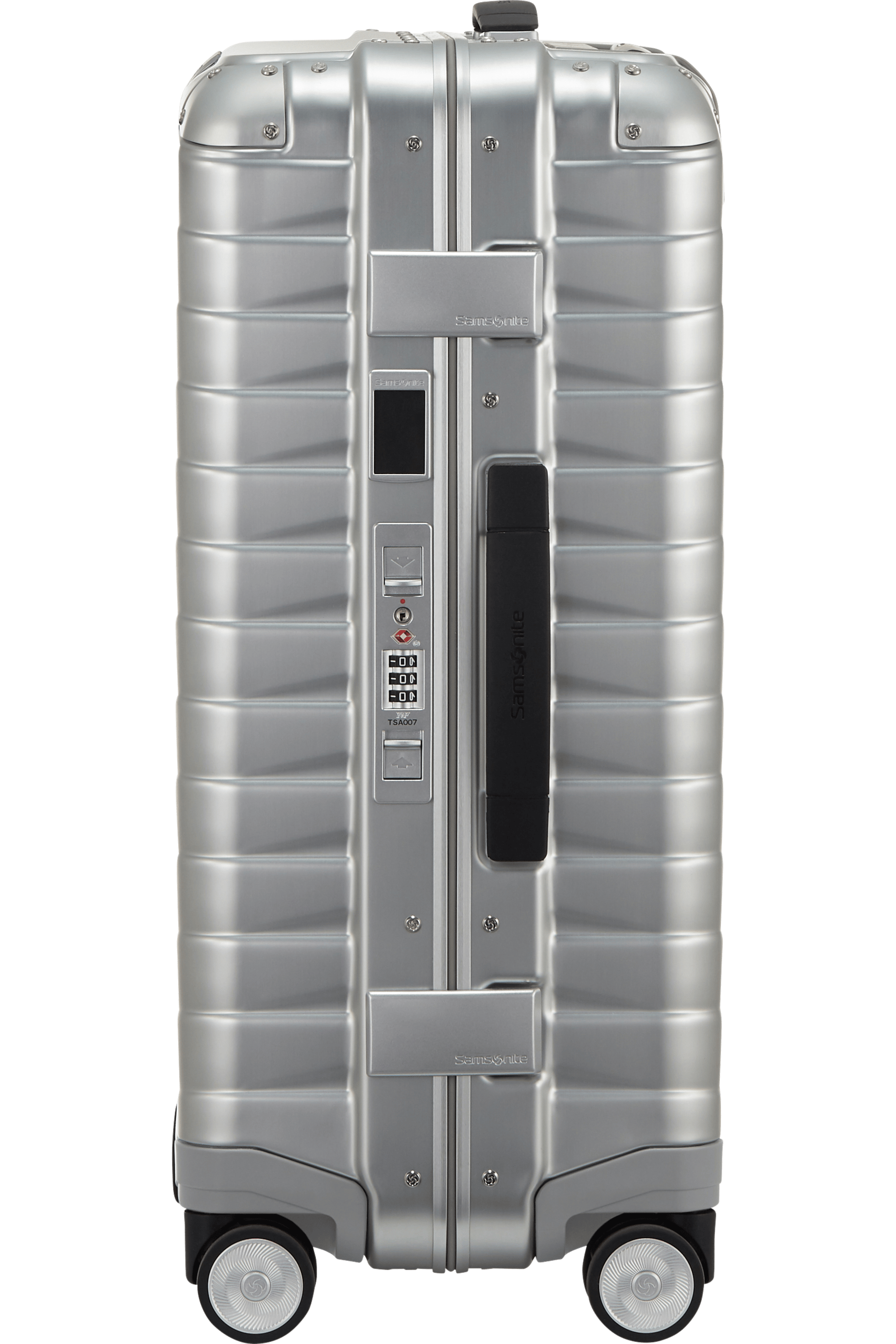 Samsonite Koffer Proxis Alu 55cm silber