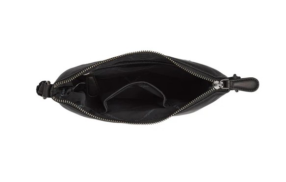 Chesterfield Leder Umhängetasche Redding schwarz