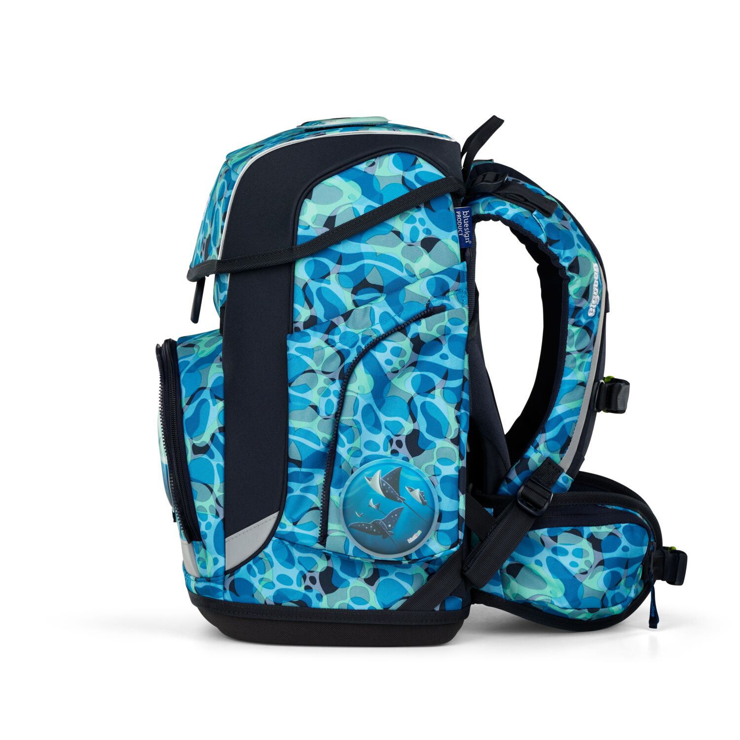 Ergobag Cubo Schulranzen-Set Abtauchbär 2025