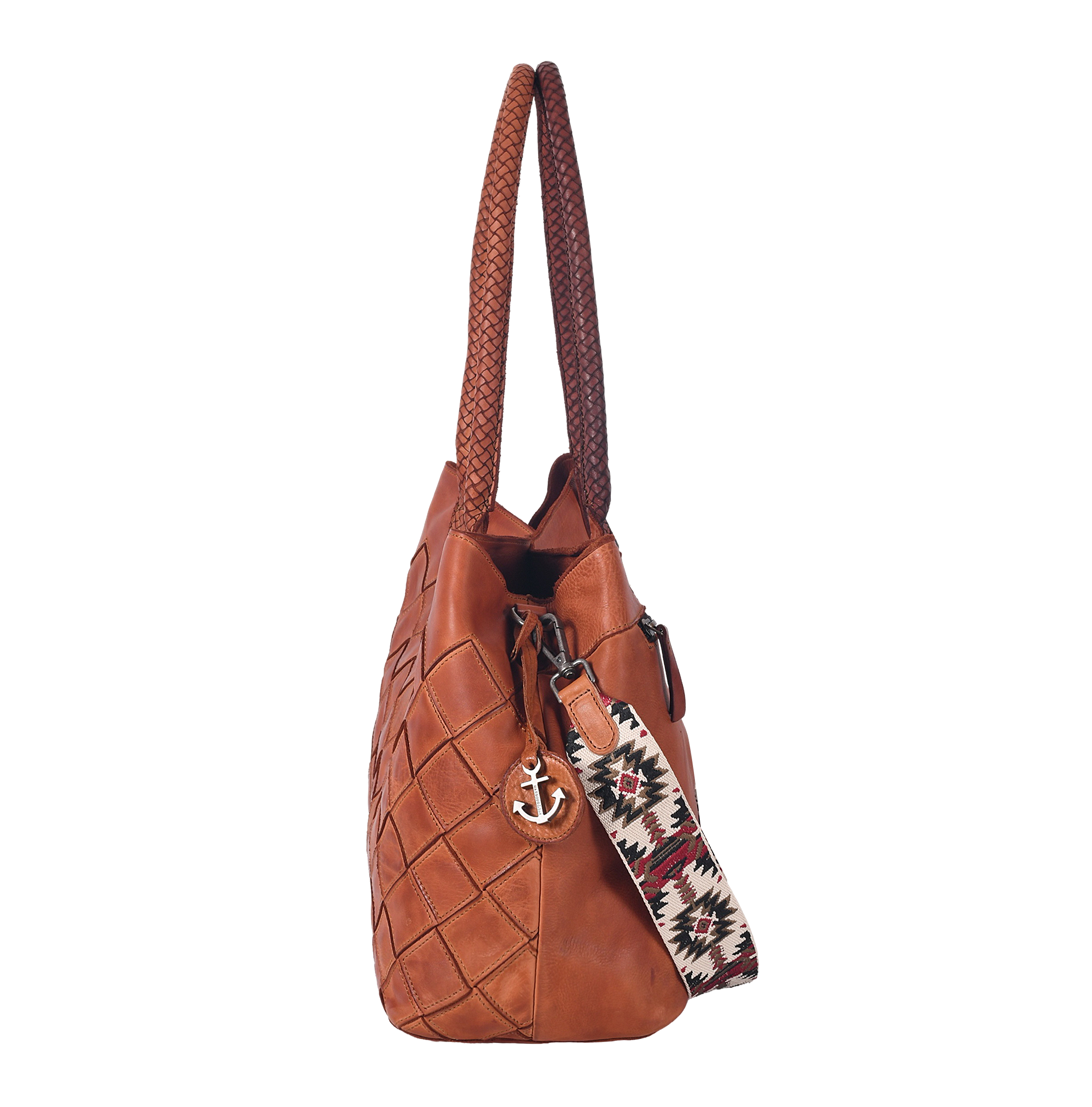 Harbour2nd Shopper Leontina cognac