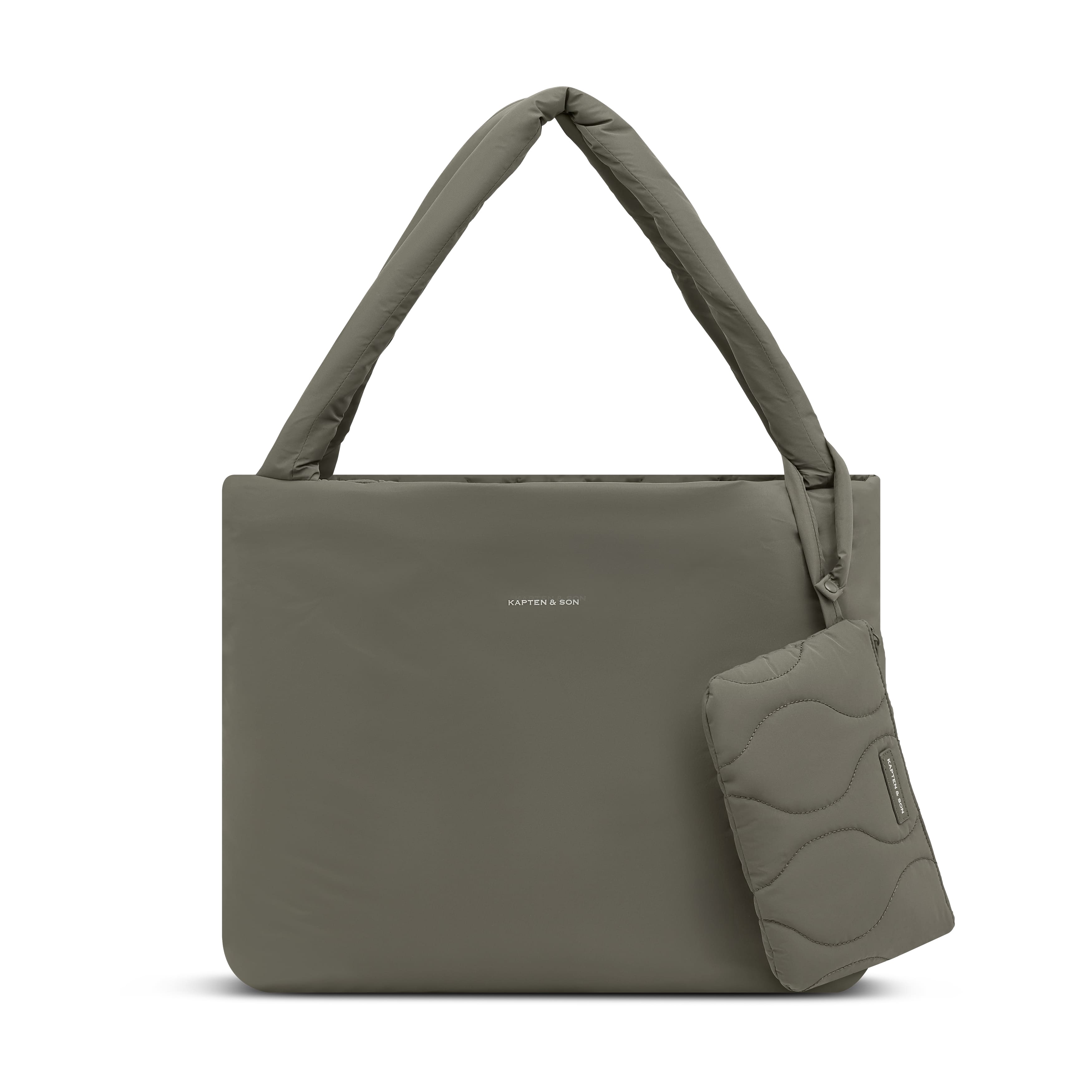 Kapten & Son Essentials Pouch Quilted khaki
