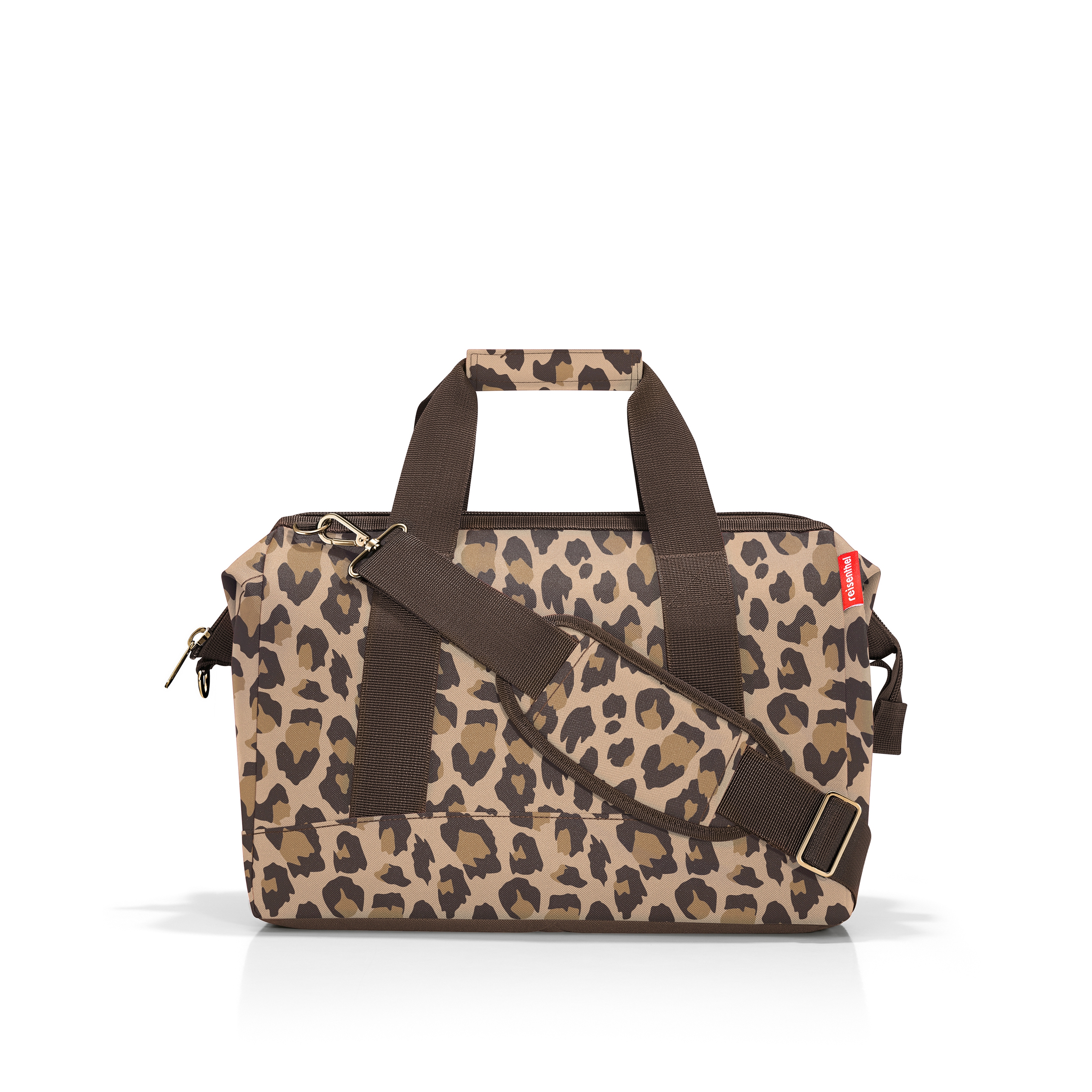 Reisenthel Reisetasche Allrounder M Leo Macchiato Reisenthel Reisetasche Allrounder M Leo Macchiato