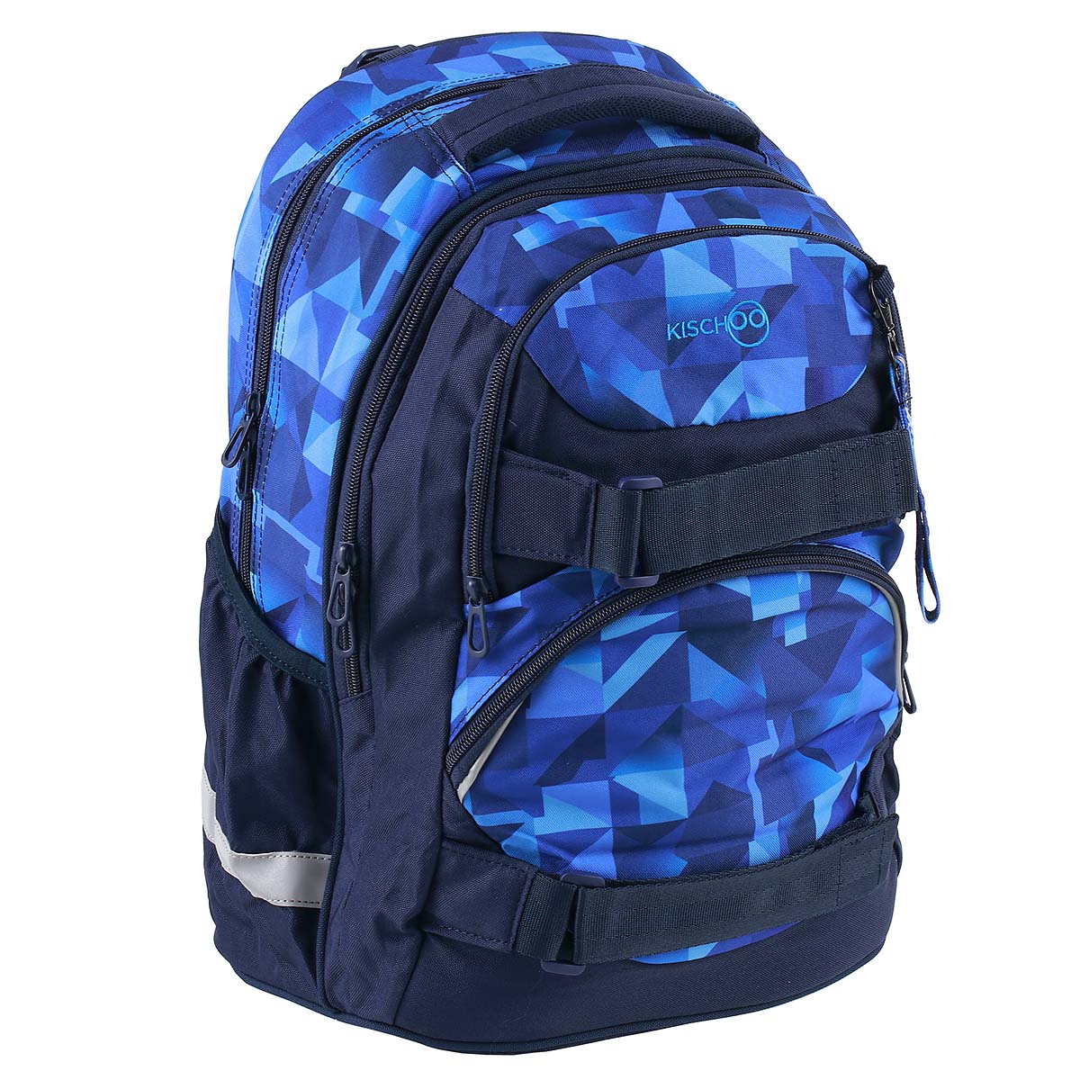 Kischoo Schulrucksack Nordoo Mosaikblau