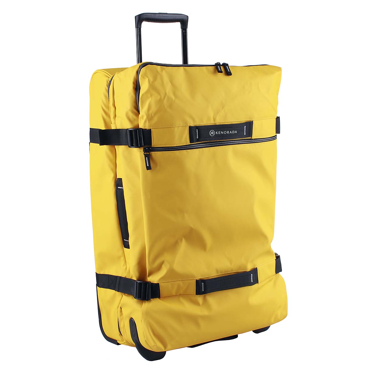 Kenorada Rollen-Reisetasche Backpack Rainbow L gelb