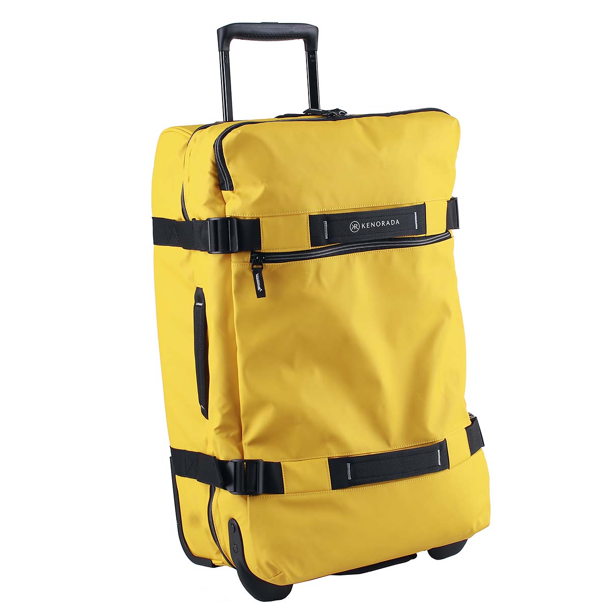 Kenorada Rollen-Reisetasche Backpack Rainbow M gelb