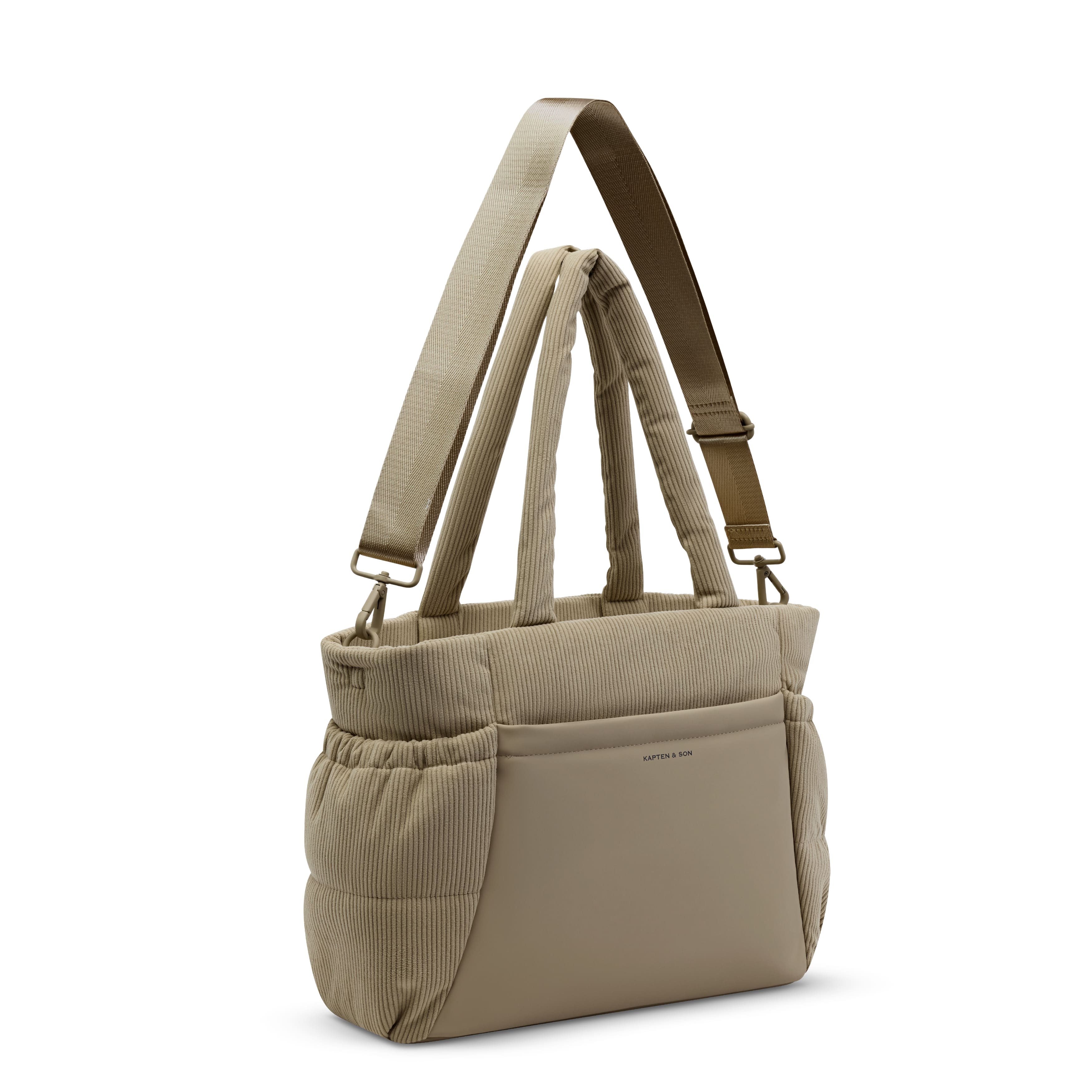 Kapten & Son Tasche Hellvi Cloud Medium Cord dusty khaki
