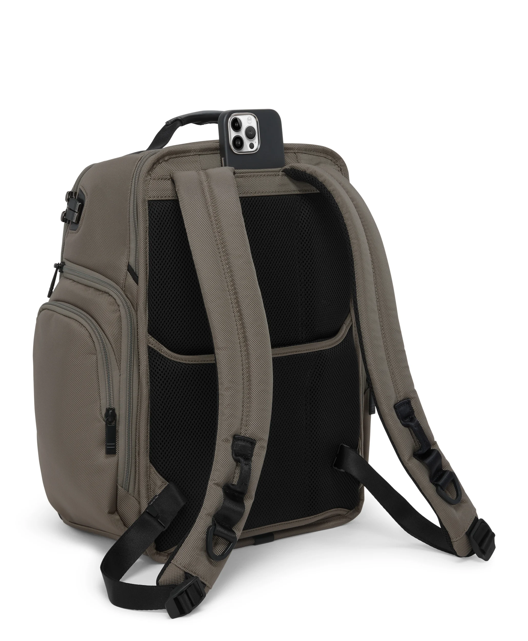 TUMI Alpha 4 Brief Pack Reiserucksack grey alloy TUMI Alpha 4 Brief Pack Reiserucksack grey alloy