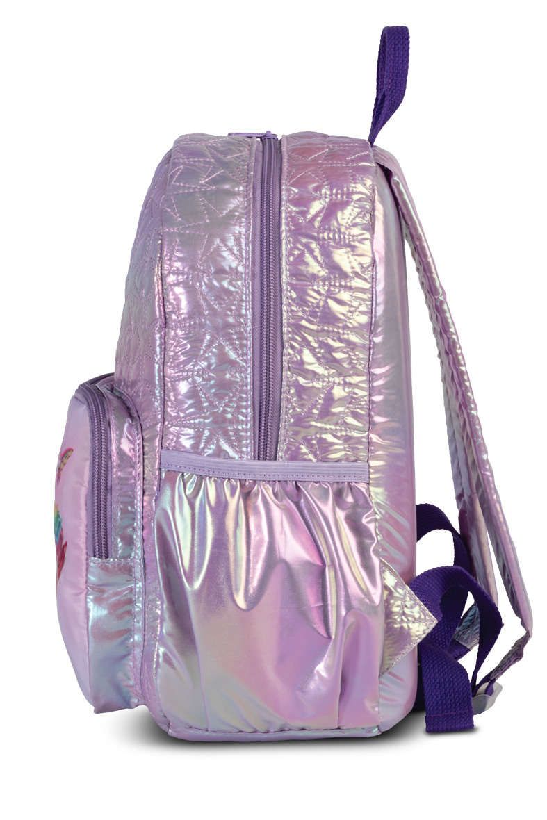 Glühwürmchen Kinderrucksack Unicorn Academy hellviolett