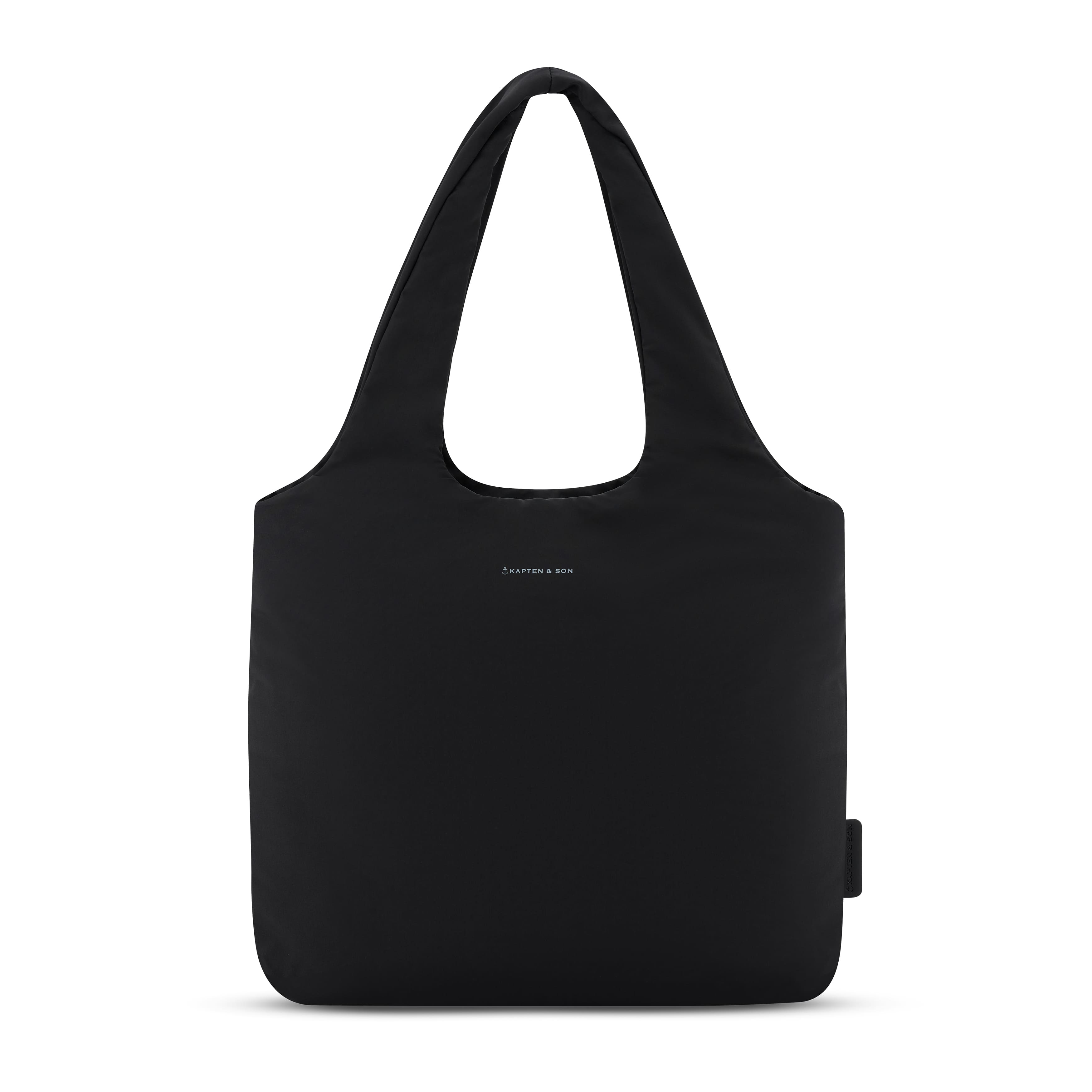 Kapten & Son Skara Cloud Shopper All Black Kapten & Son Skara Cloud Shopper All Black