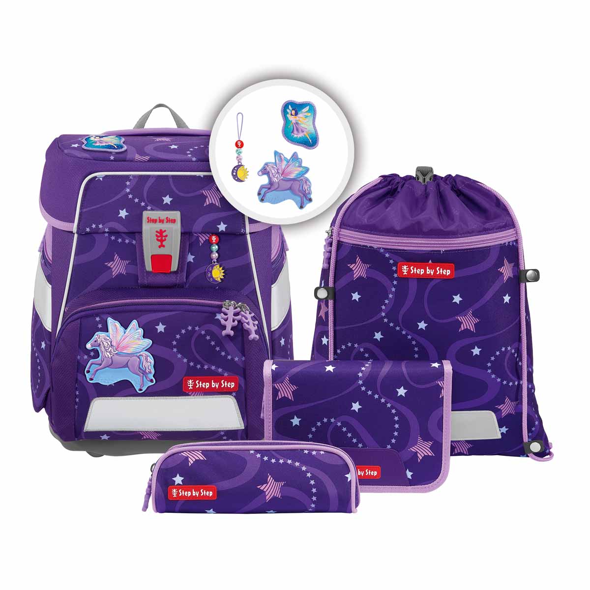 Step by Step SPACE Schulranzen-Set Pegasus Emily 2025