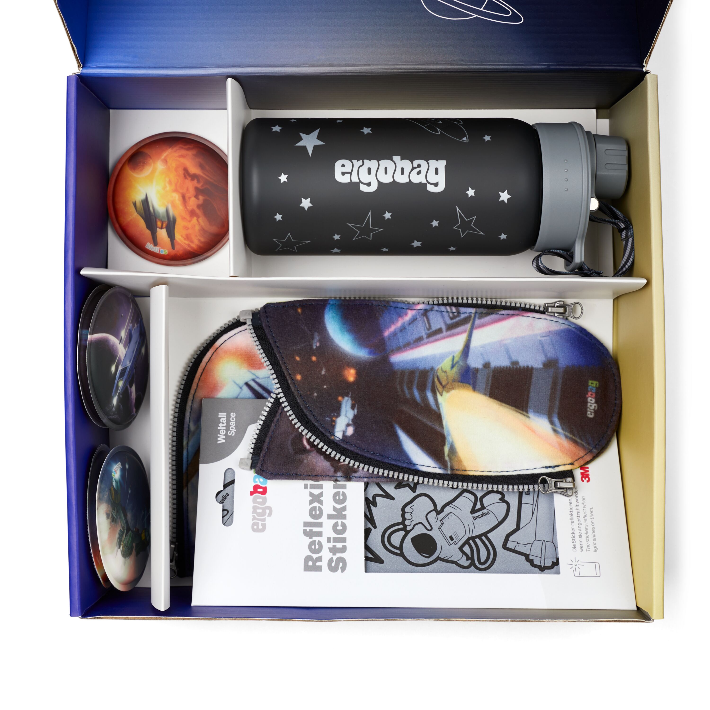 Ergobag Fan-Box Weltraum