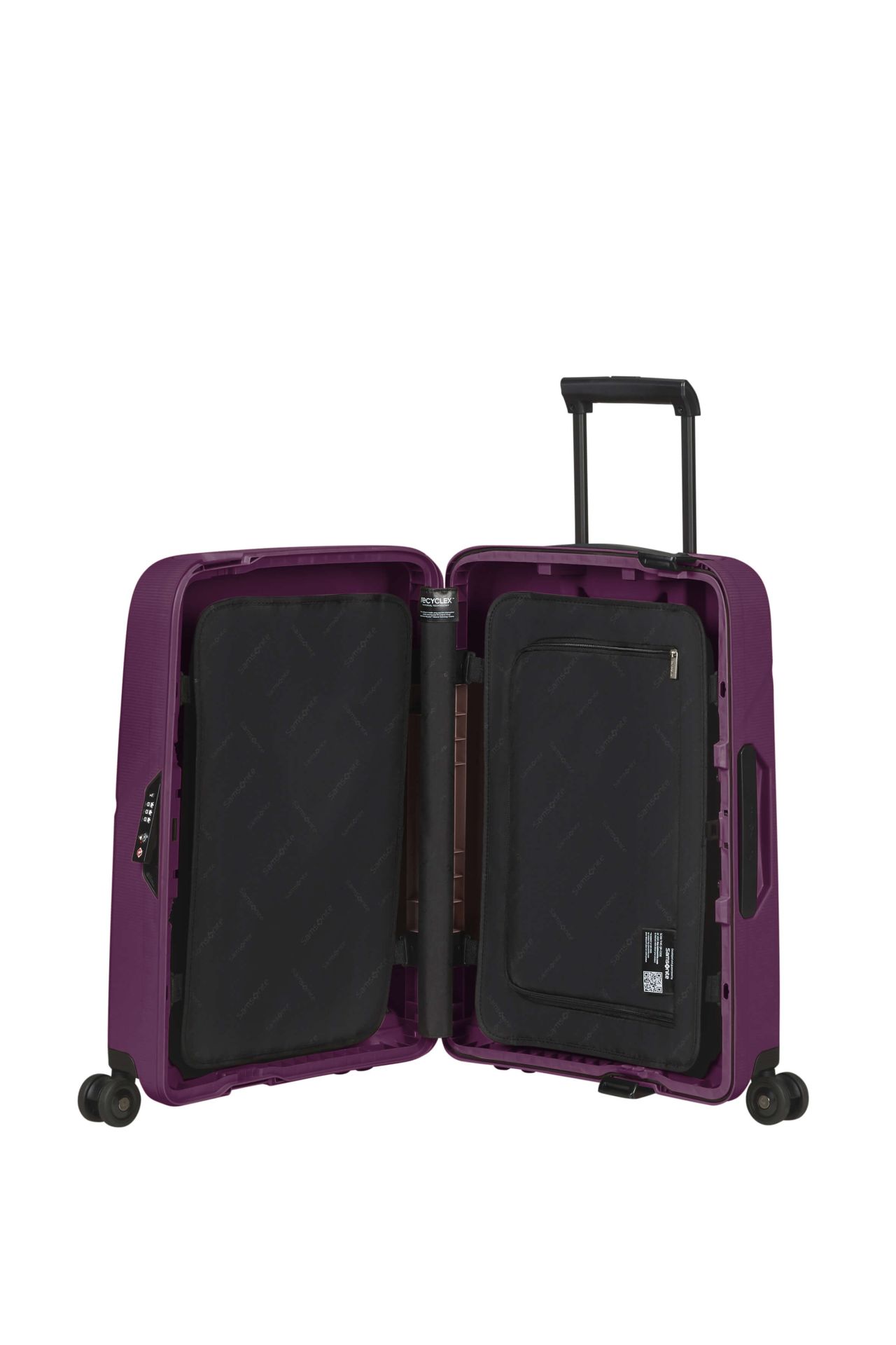 Samsonite Spinner Magnum Eco 55cm dark purple