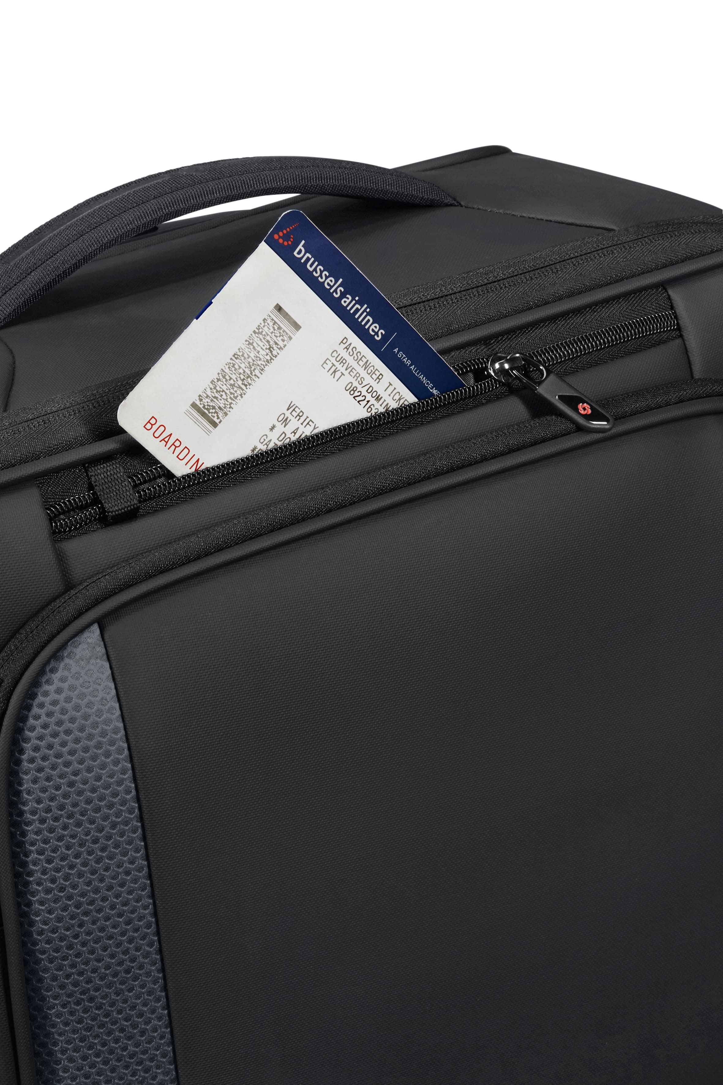 Samsonite Koffer Glazed S black