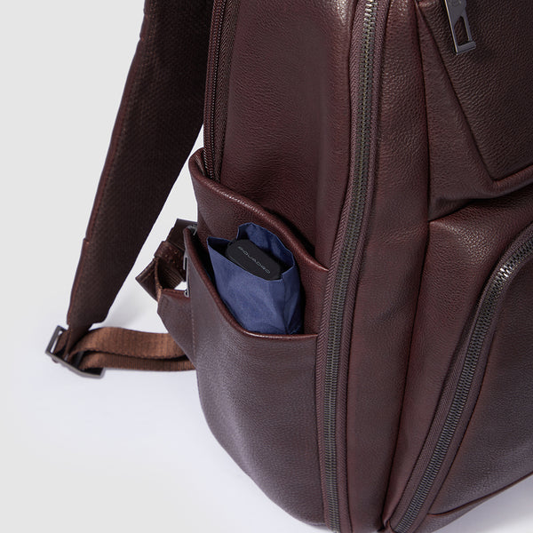 Piquadro Laptoprucksack Carl dunkelbraun