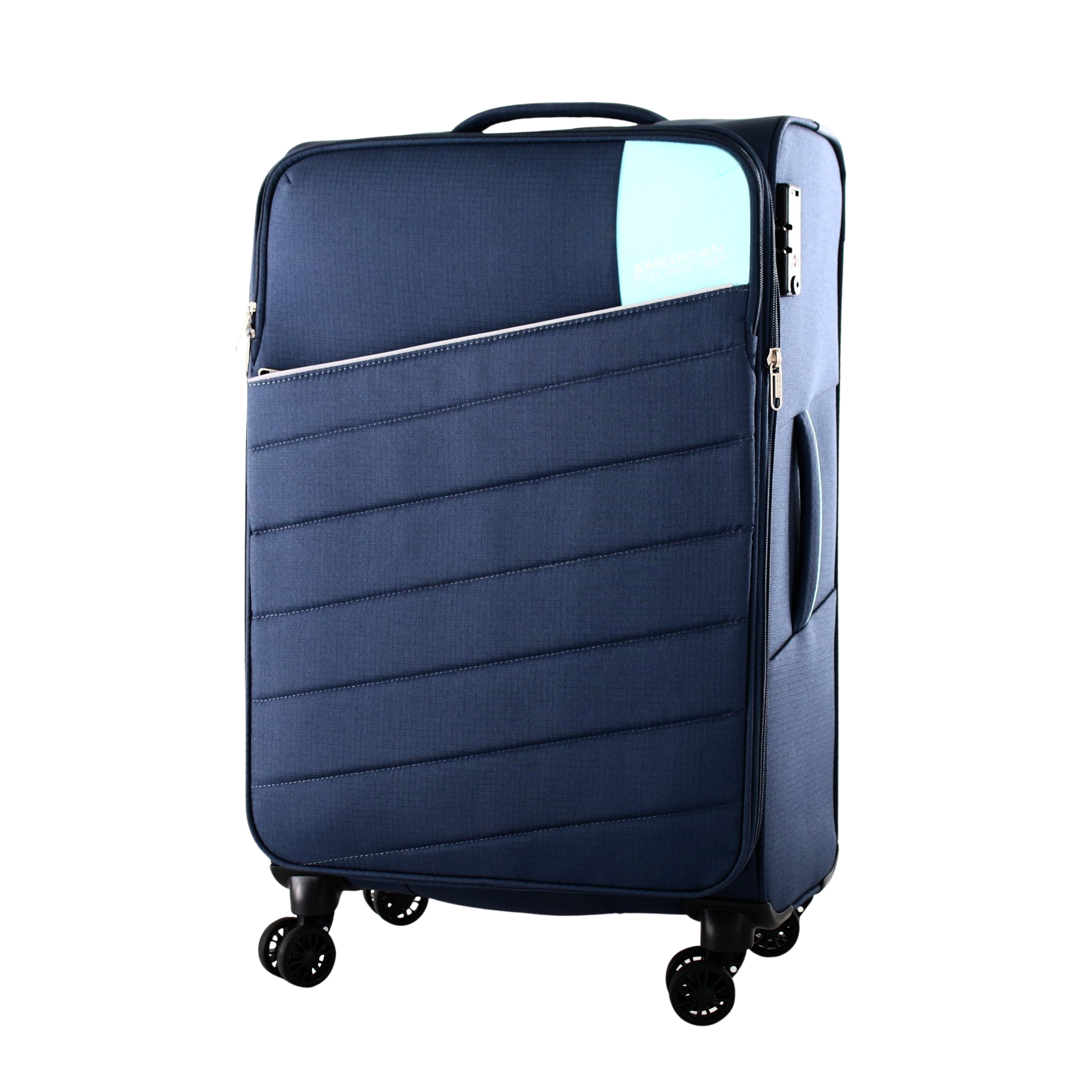 American Tourister Trolley Powertrip 68cm navy