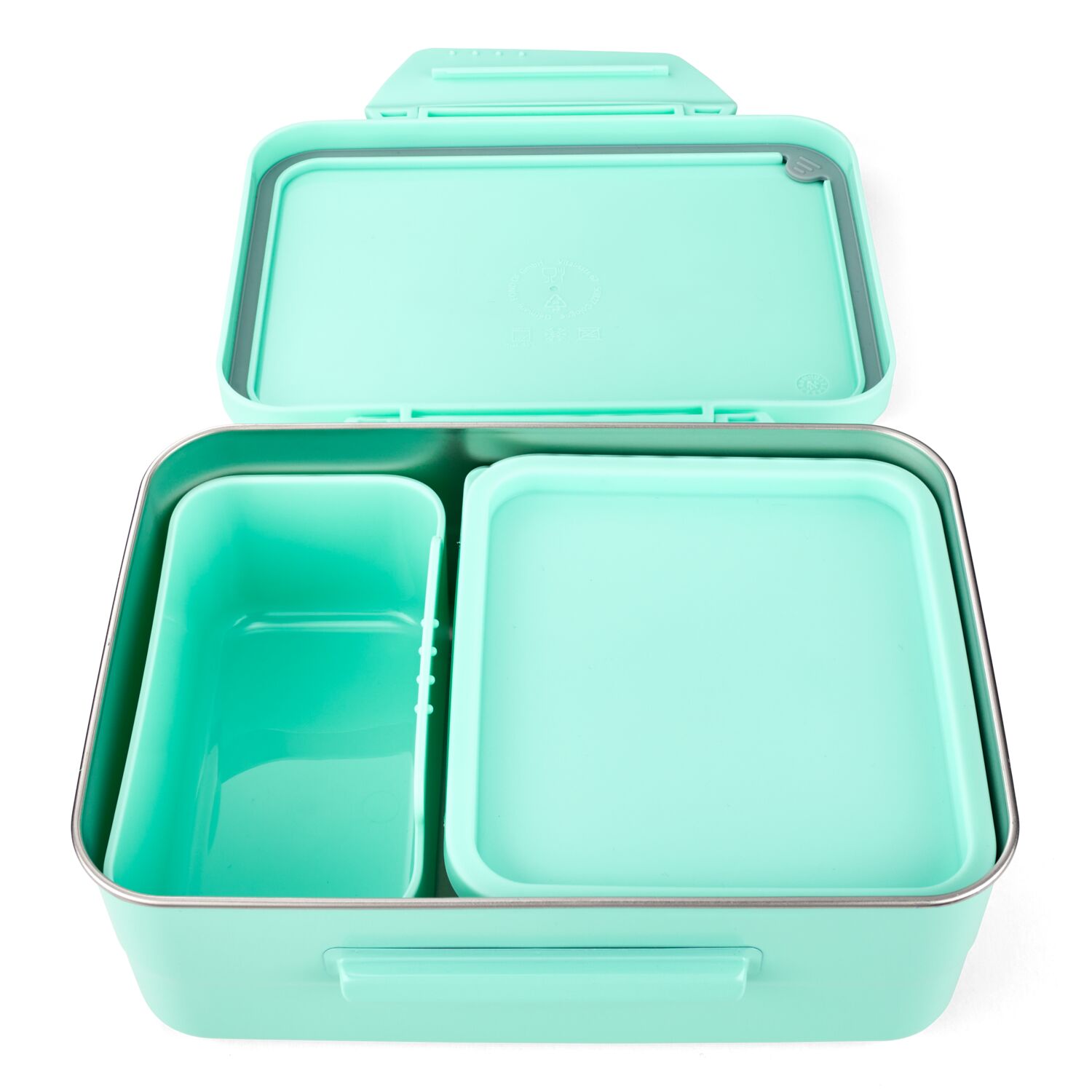 satch Edelstahl Brotdose mint