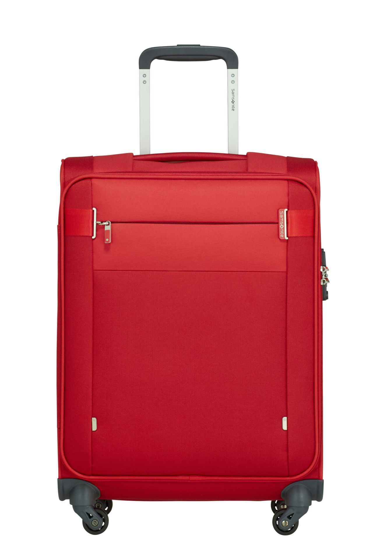 Samsonite 4-Rollen Trolley Citybeat 55cm rot
