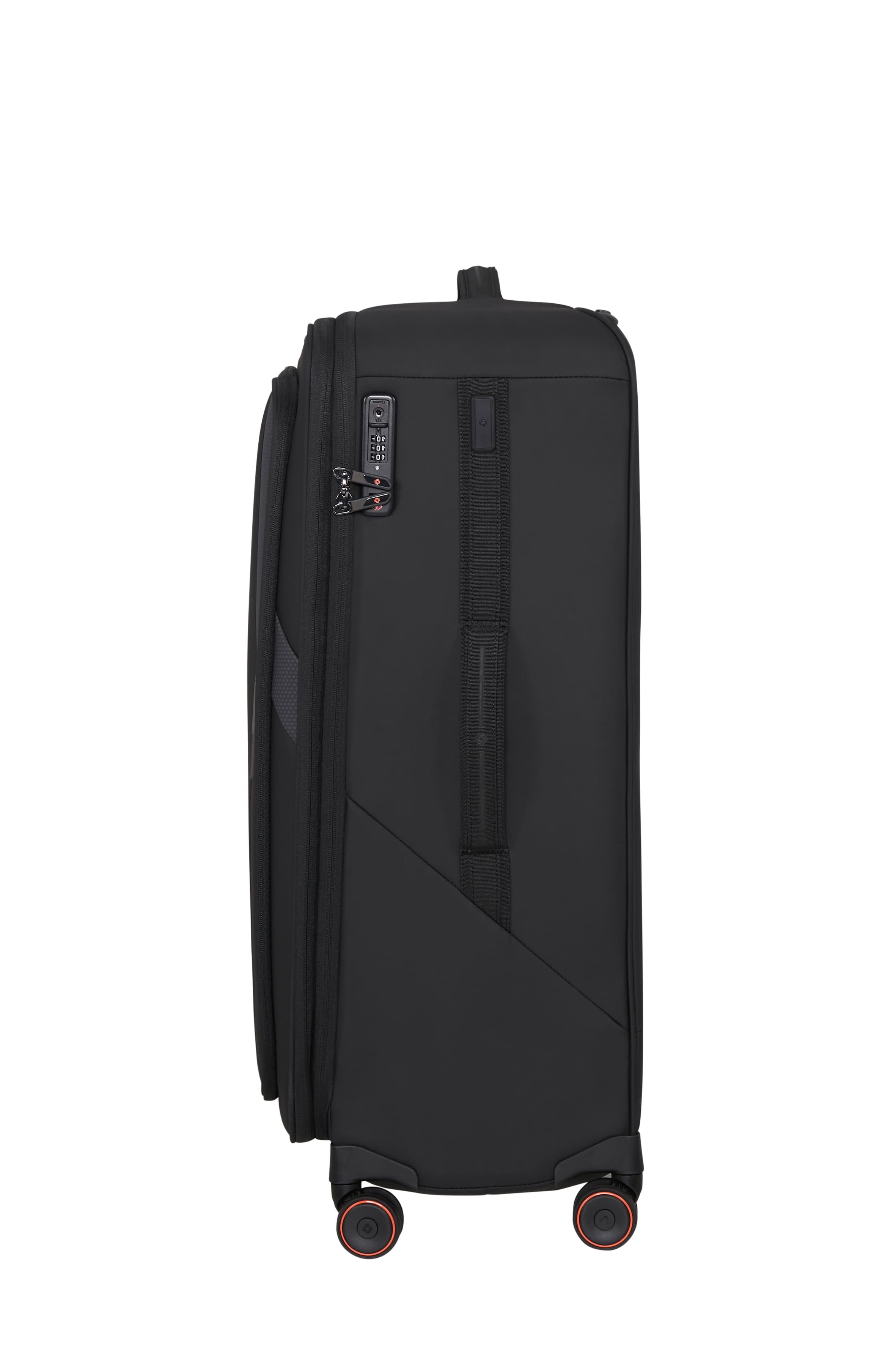 Samsonite Koffer Glazed L black