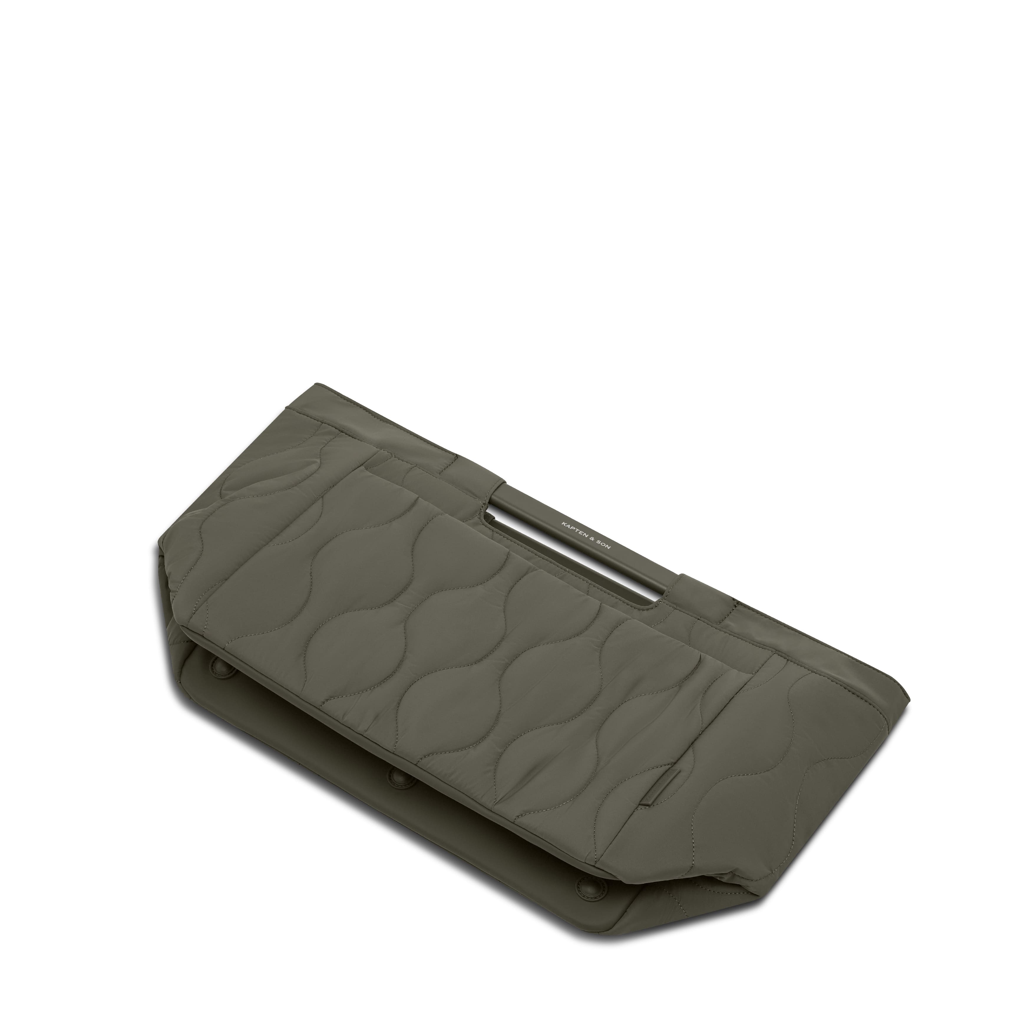 Kapten & Son Vaasa Shopping Basket Quilted khaki