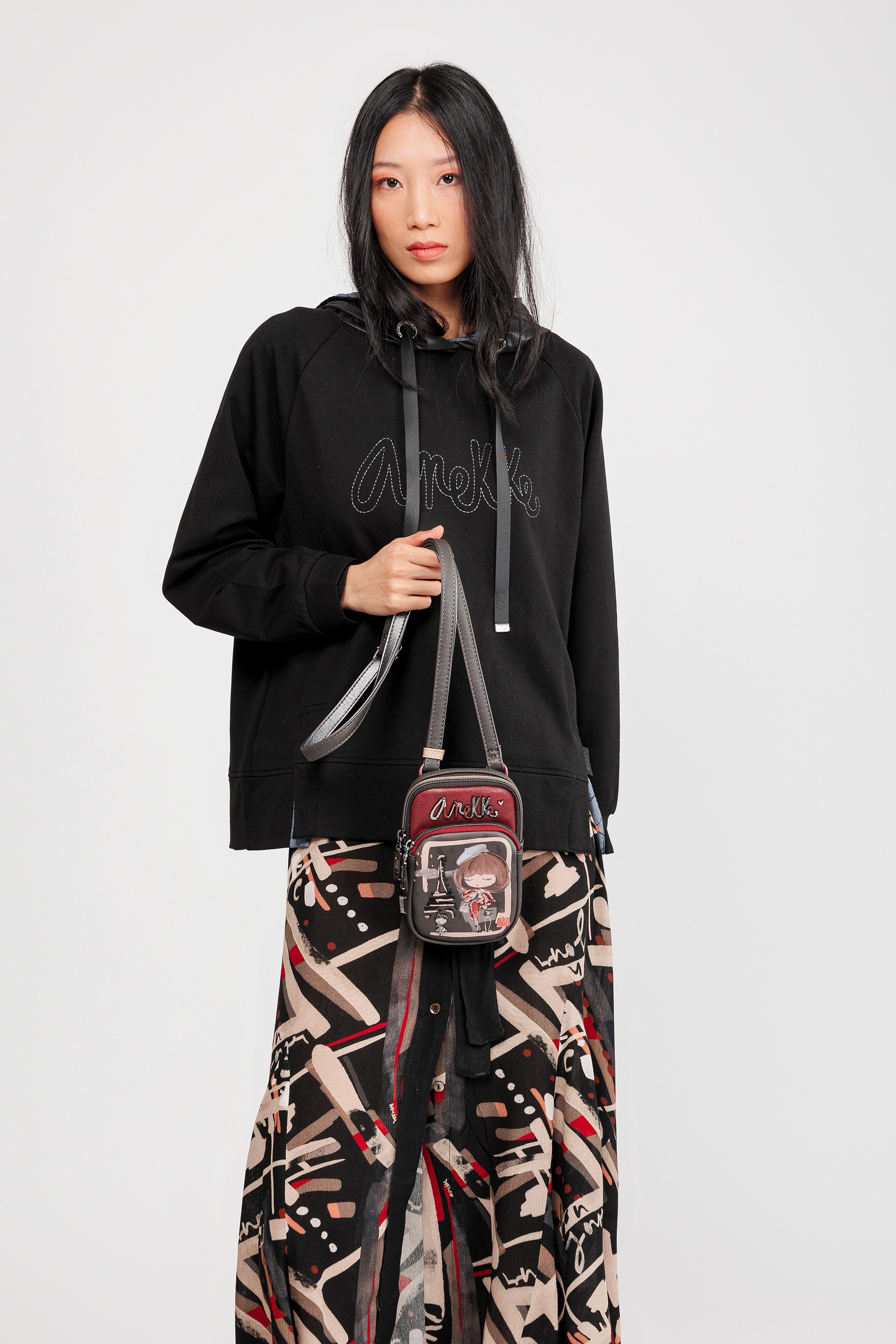 Anekke Mini Umhängetasche 2 Fächer Mademoiselle