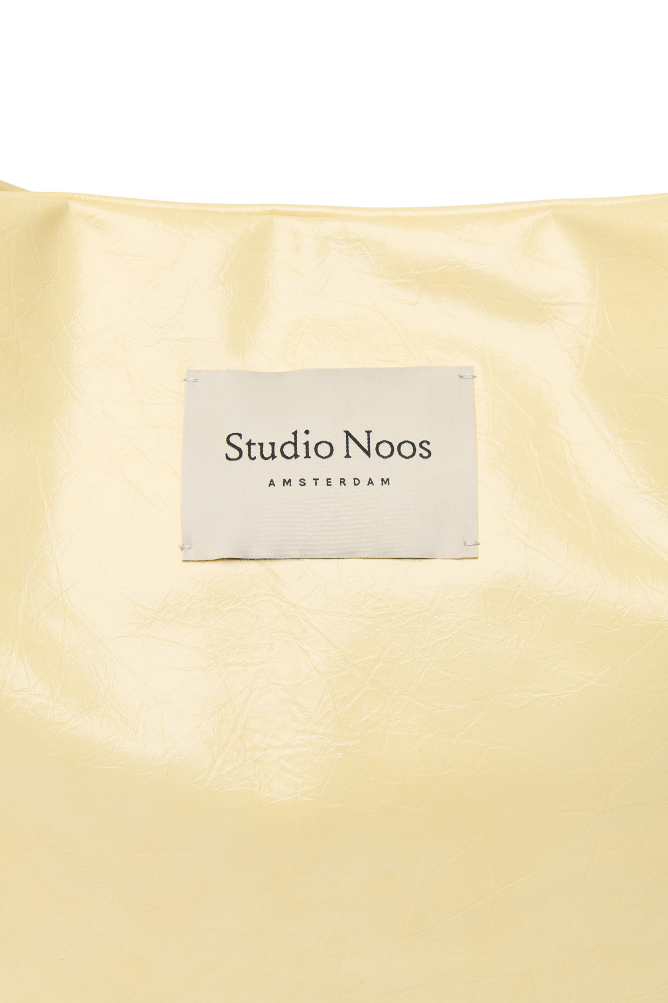 Studio Noos Vegan Leather Mom Bag Butter Yellow