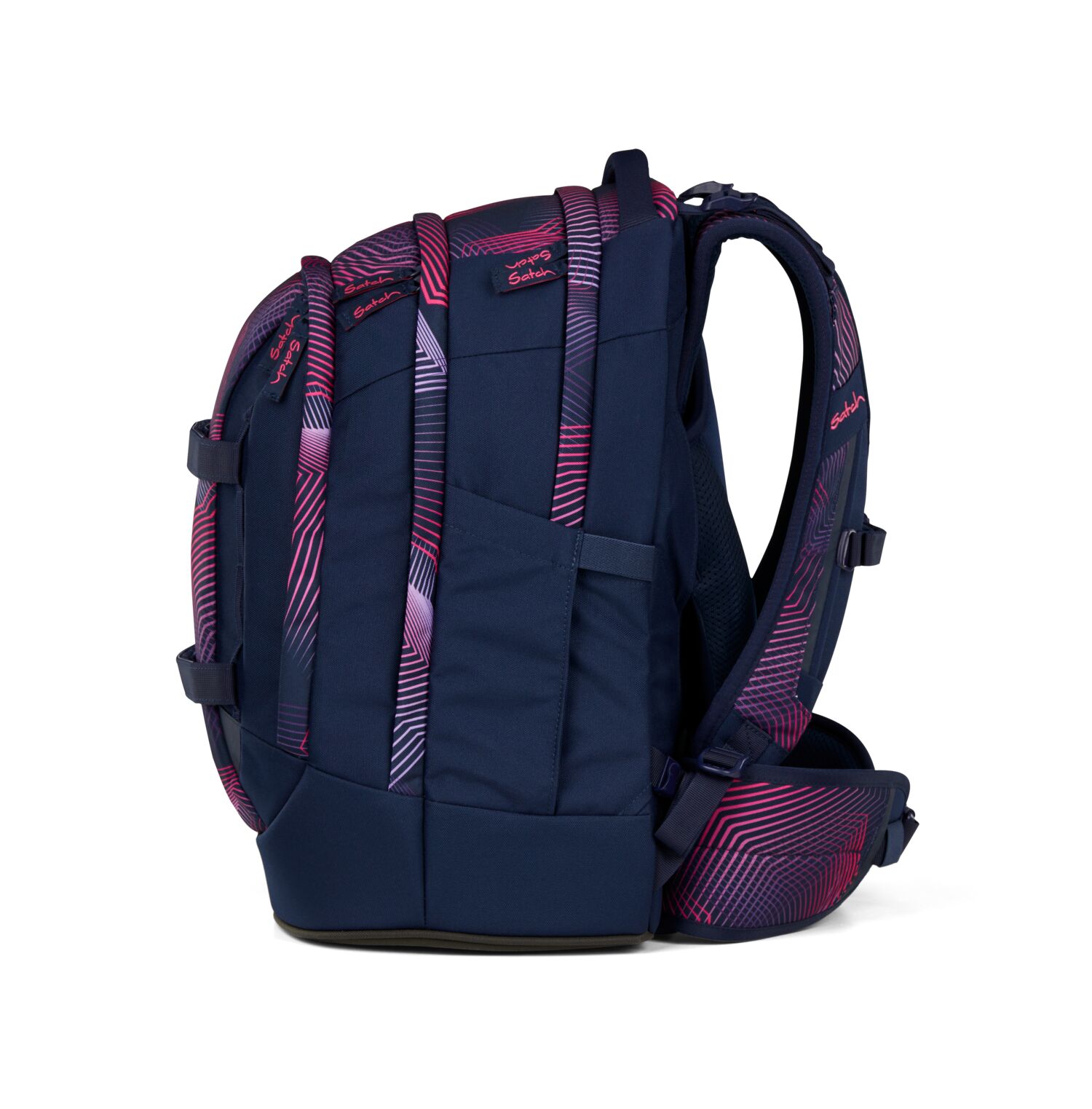 Satch Pack Schulrucksack Seismic Pink 2025
