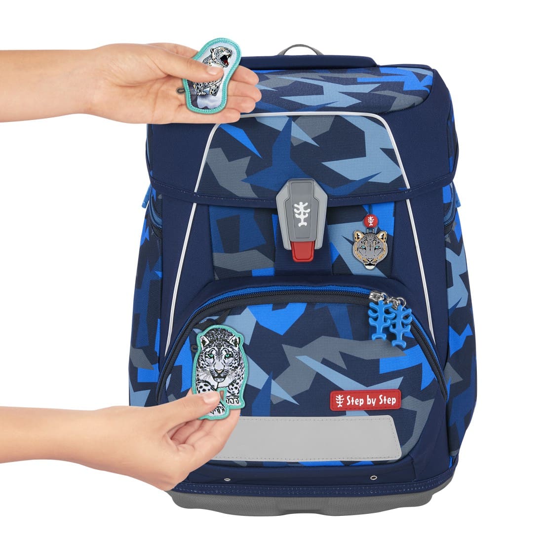 Step by Step Schulranzen-Set SPACE Snow Leopard Arko 2027