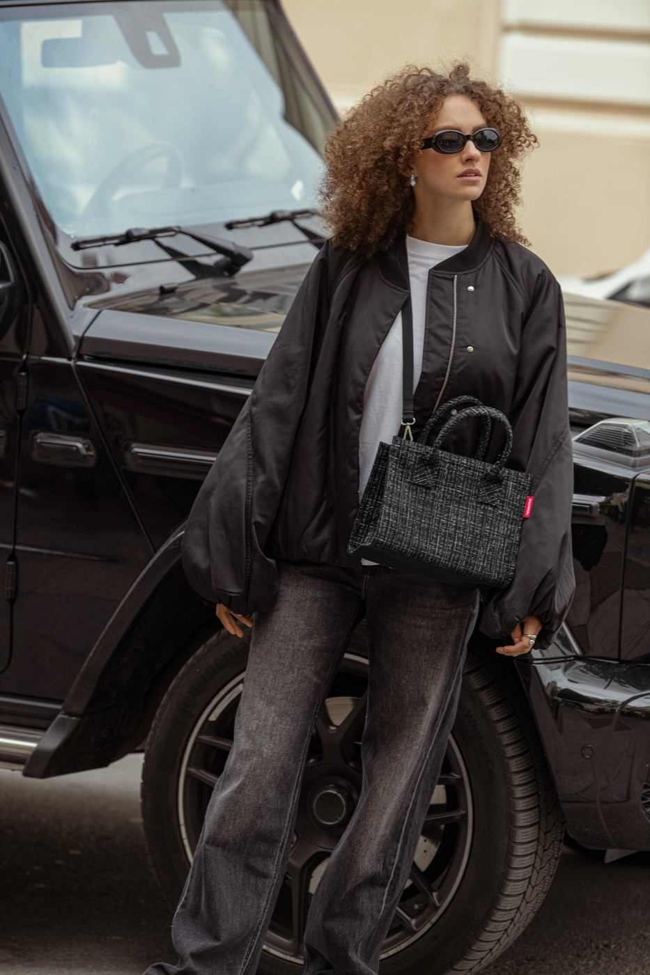 Reisenthel Daily Shopper XS Bouclé Black