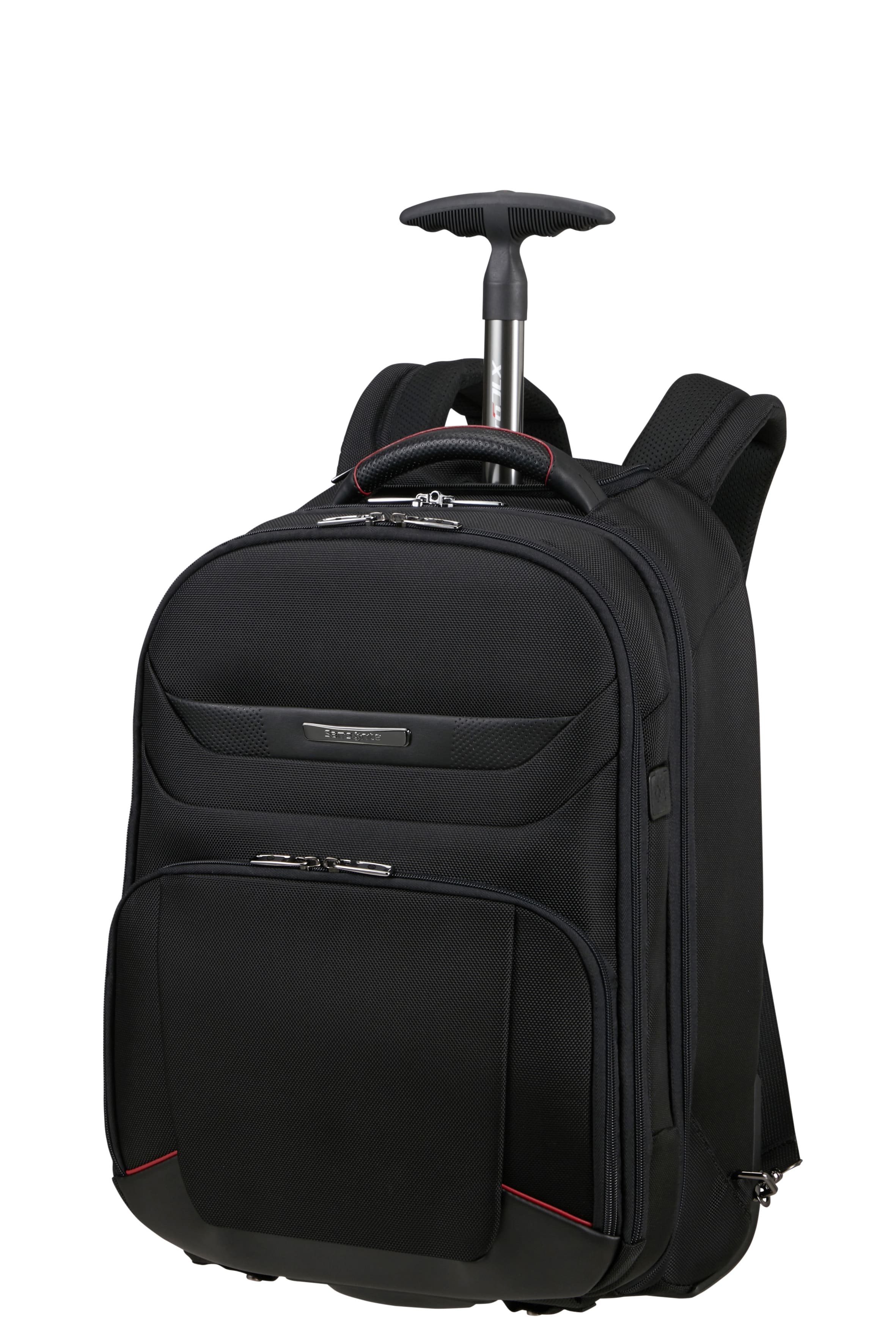 Samsonite Laptoprucksack mit Rollen 17.3" Pro-DLX schwarz