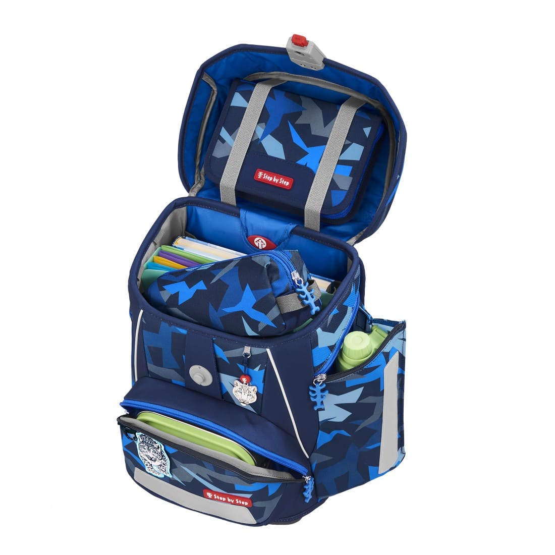 Step by Step Schulranzen-Set SPACE Snow Leopard Arko 2027