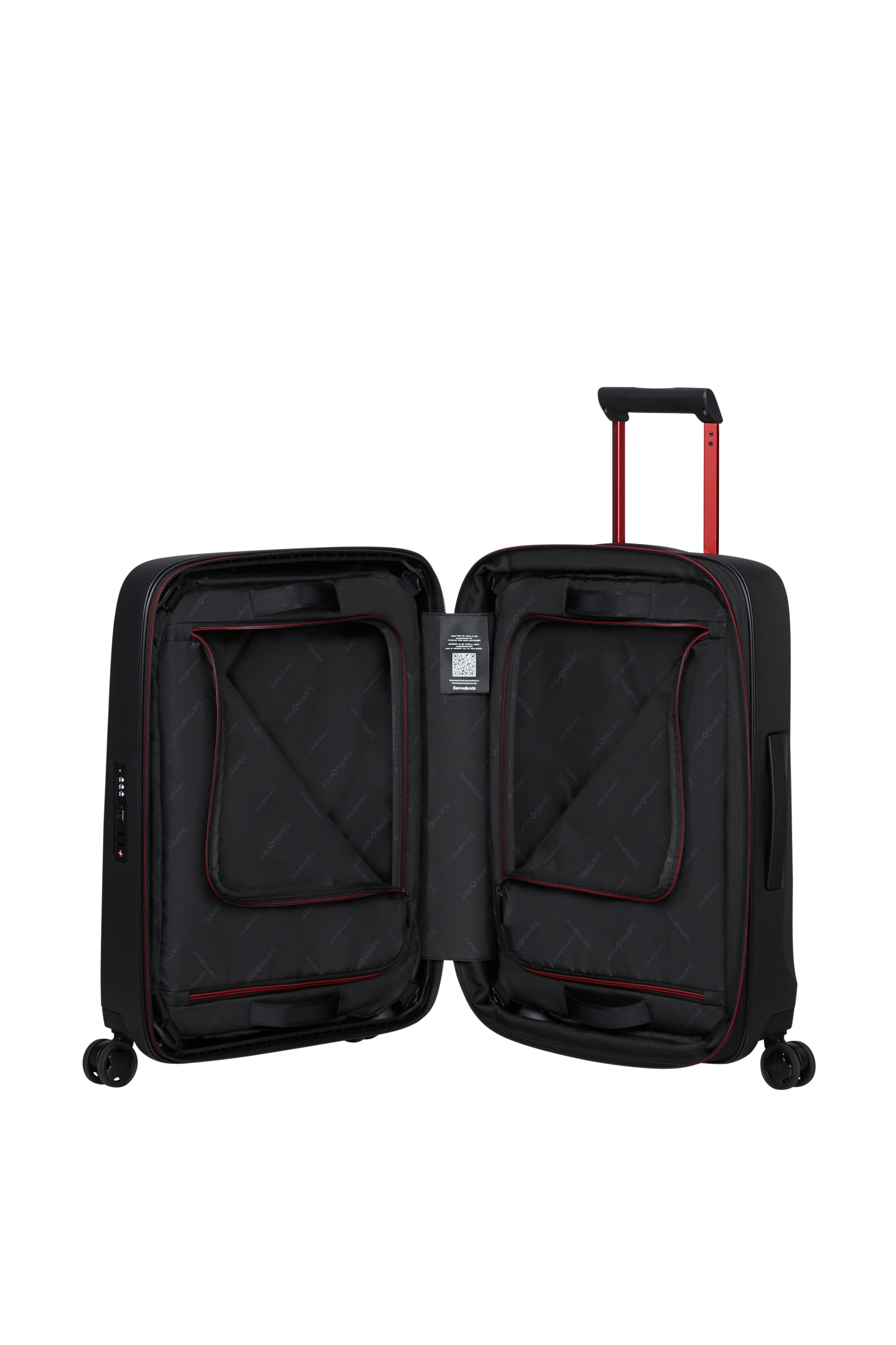 Samsonite Trolley Essens 55 cm Zip charcoal/red