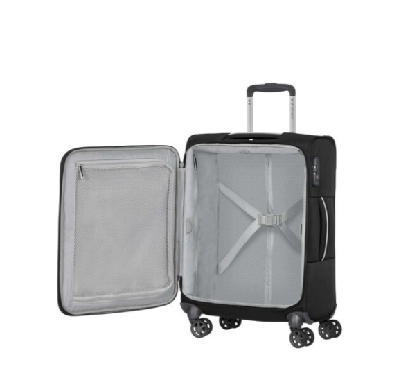 Samsonite Koffer Popsoda 55cm schwarz