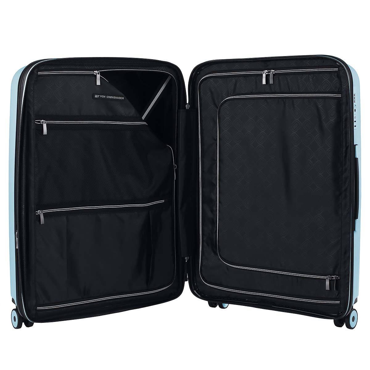 Von Crønshagen Trolley Mogens türkis 77cm