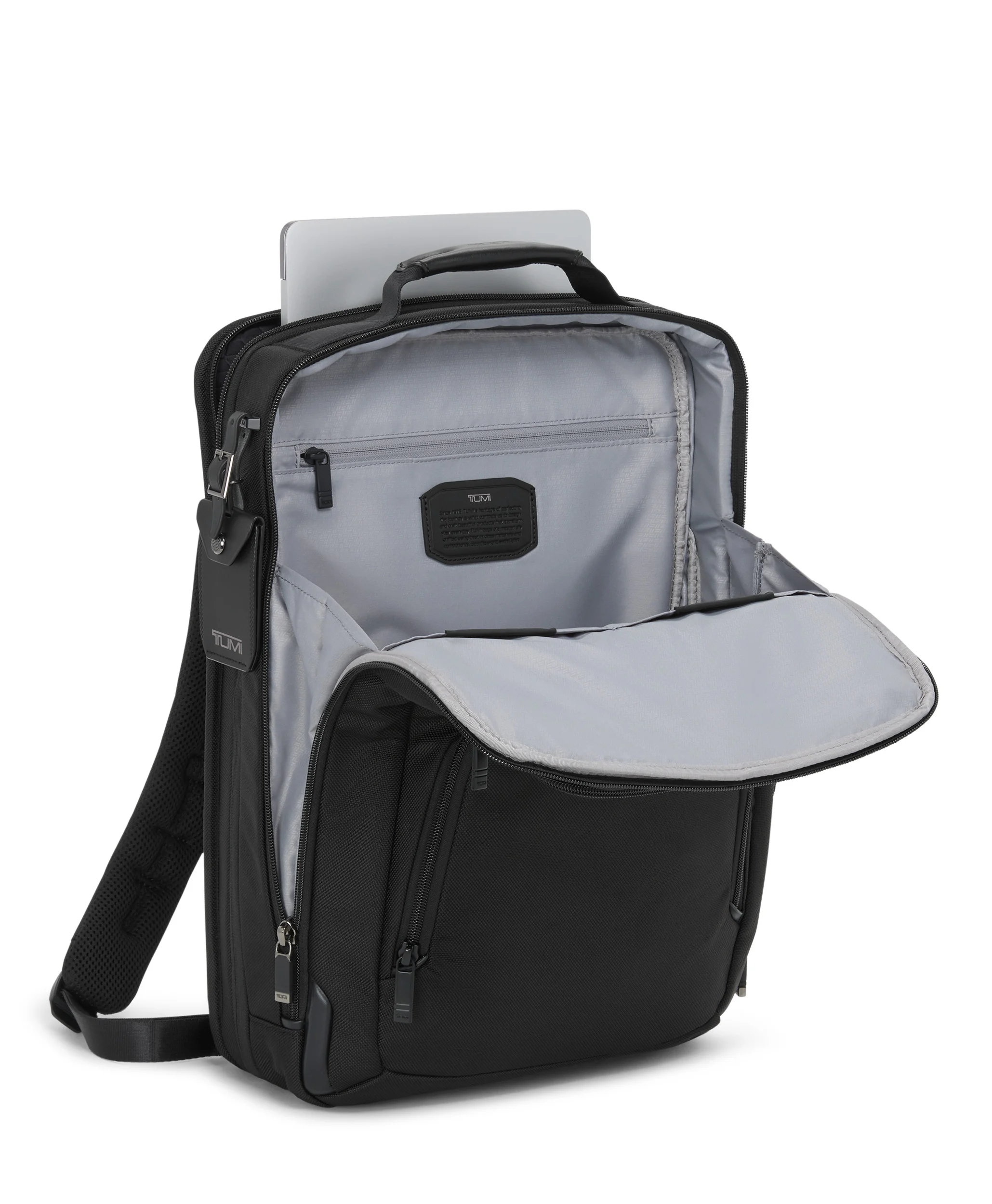 TUMI Alpha 4 großer erweiterbarer Rucksack 17" black