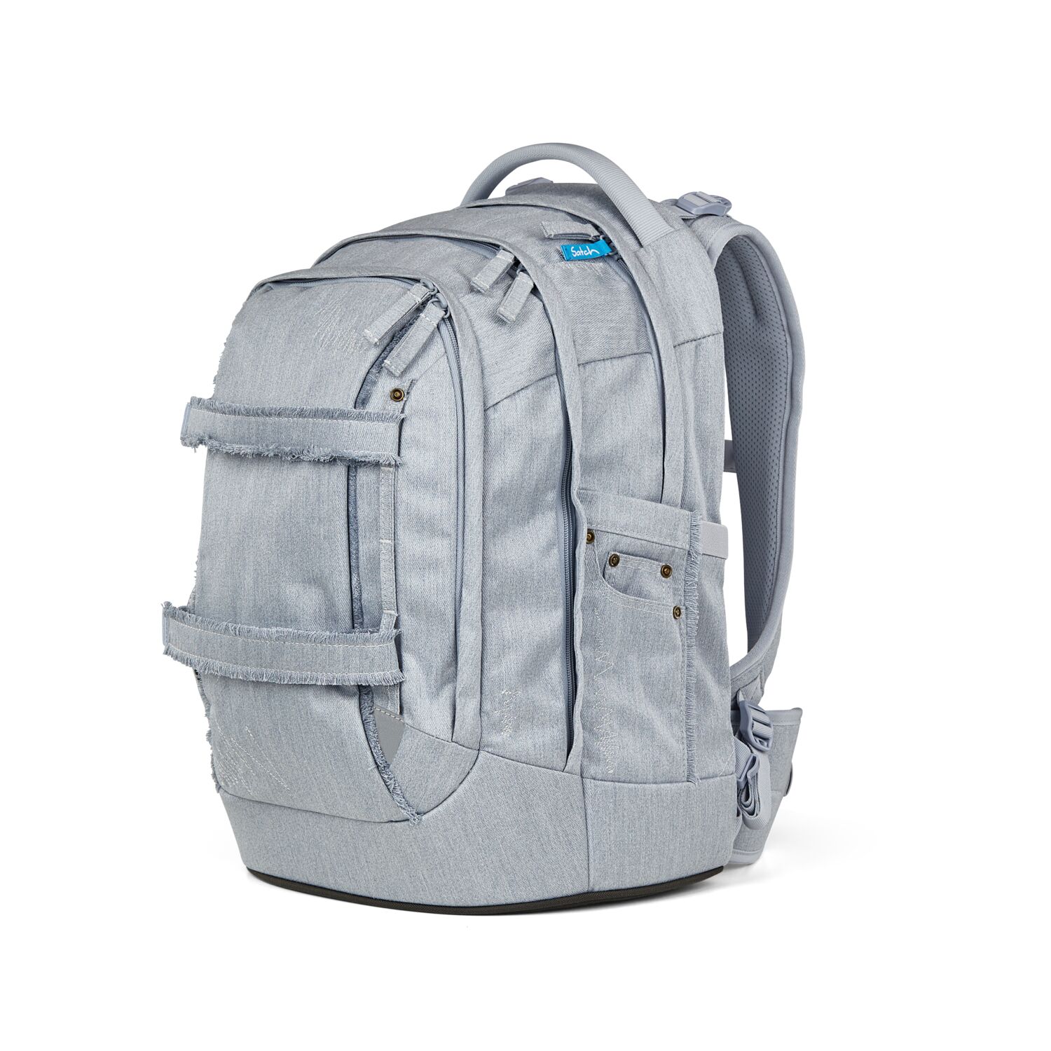 Satch Pack Schulrucksack-Set Washed Blue 2025