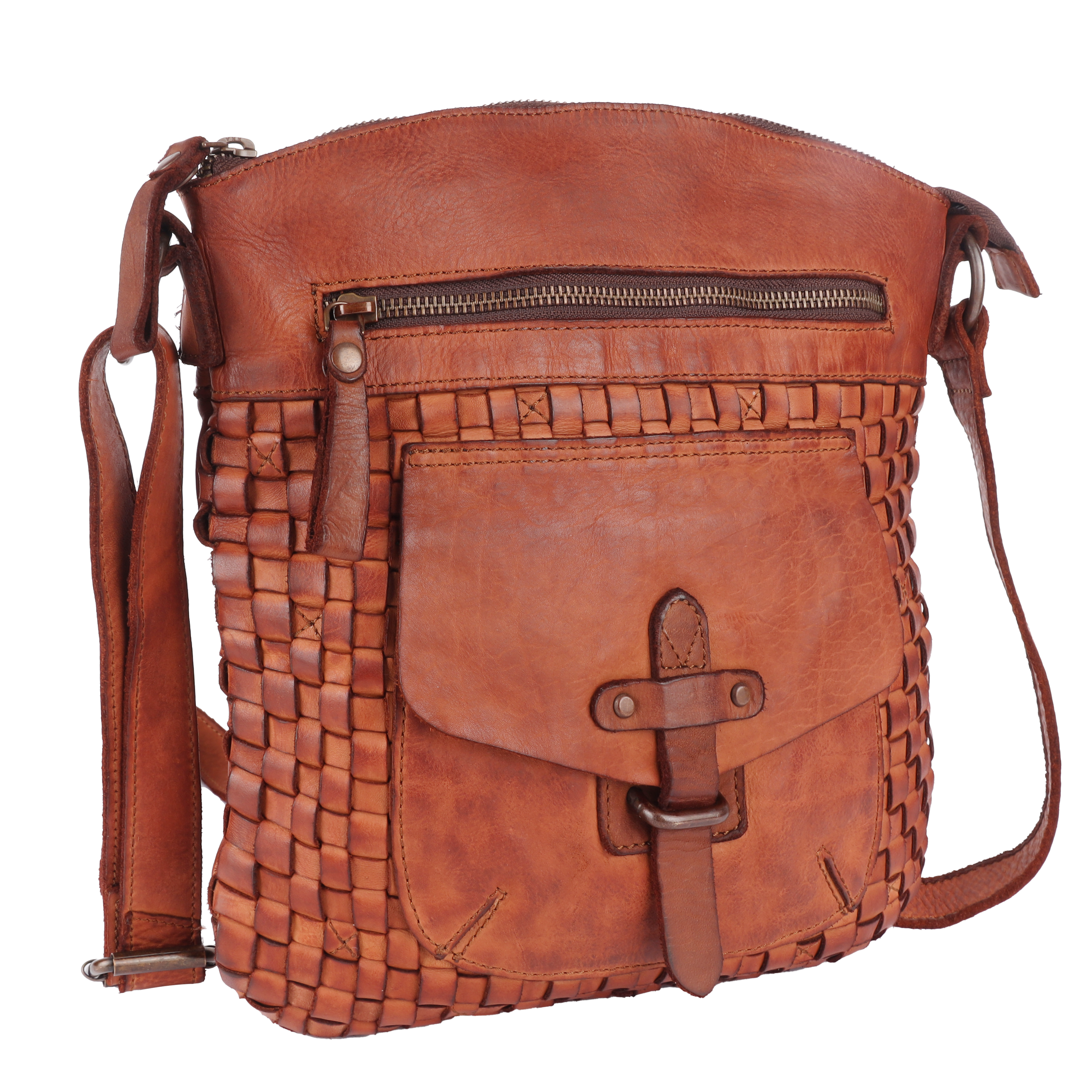 Harbour 2nd Umhängetasche Aurora-Up cognac