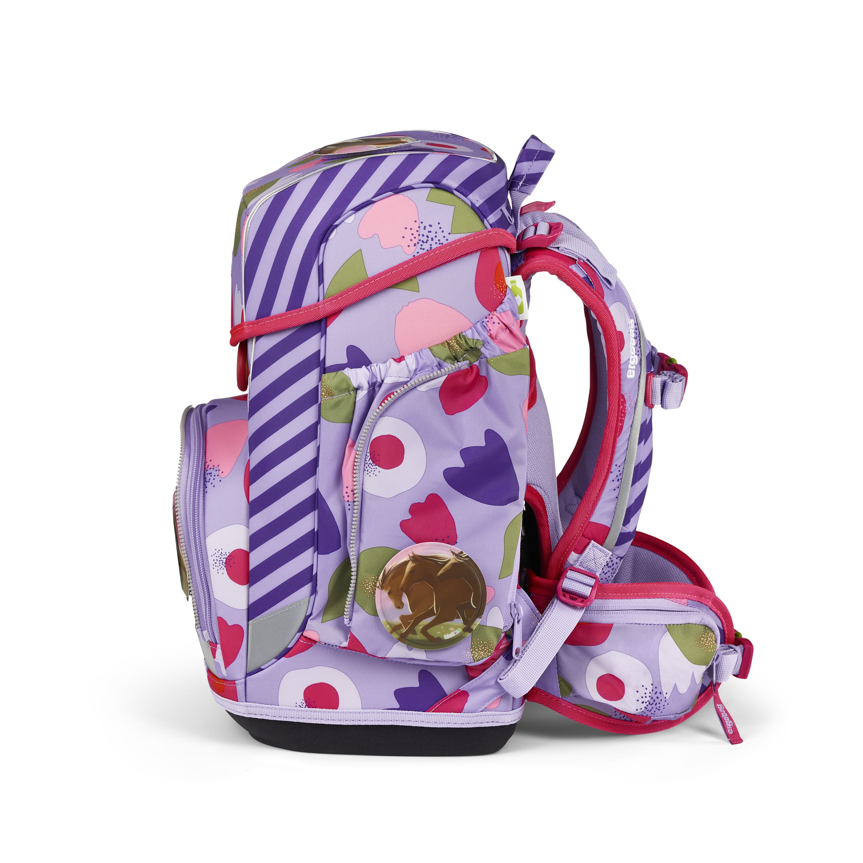 Ergobag Schulranzen-Set Cubo BlütenzauBär 2024