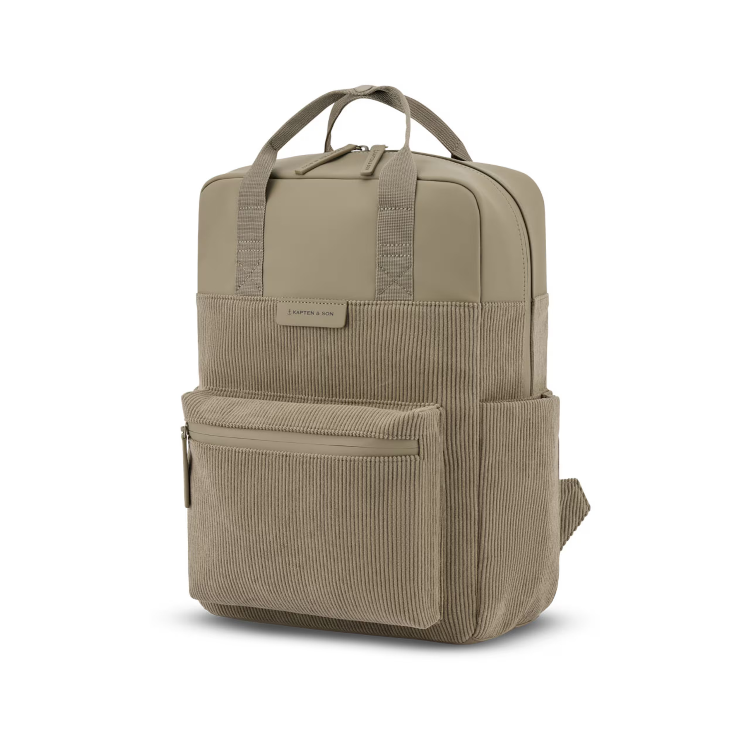 Kapten & Son Rucksack Bergen Pro Cord dusty khaki