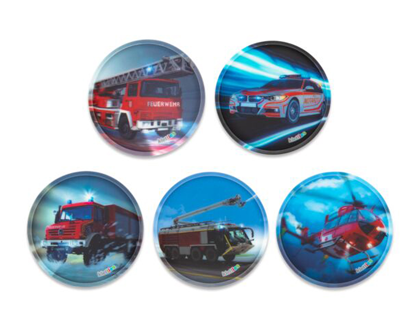 Ergobag Kletties Set Feuerwehr