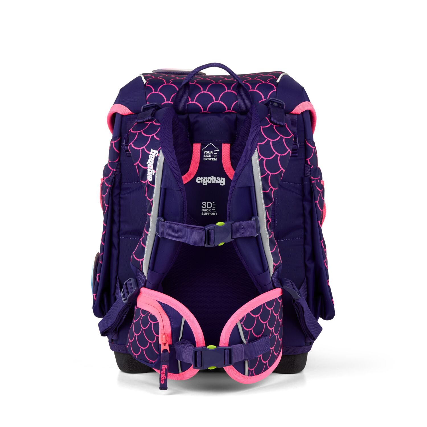 Ergobag Schulranzen-Set Cubo Perlentauchbär 2026