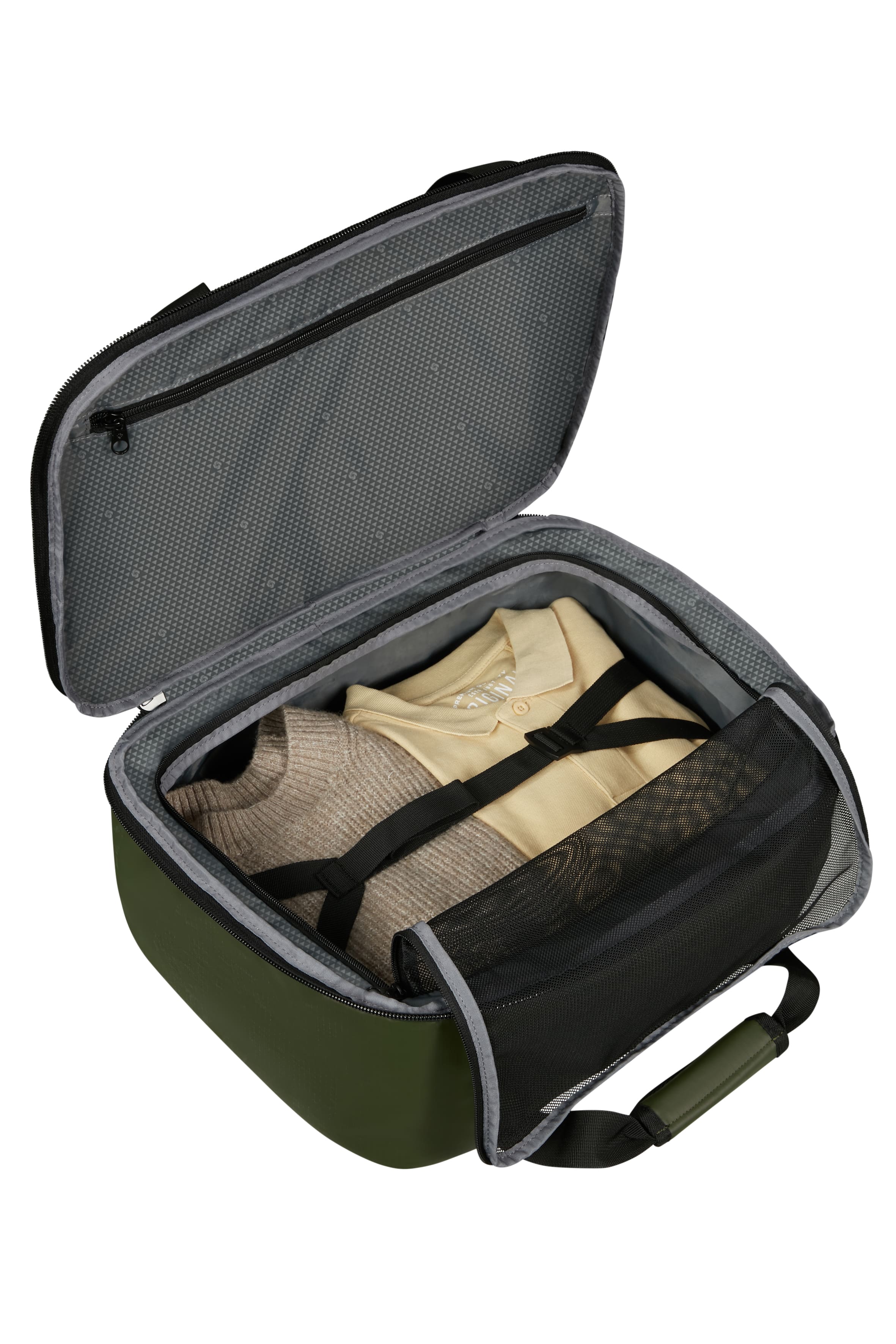 Samsonite Reisetasche/Rucksack Roadseeker 45 cm dark olive